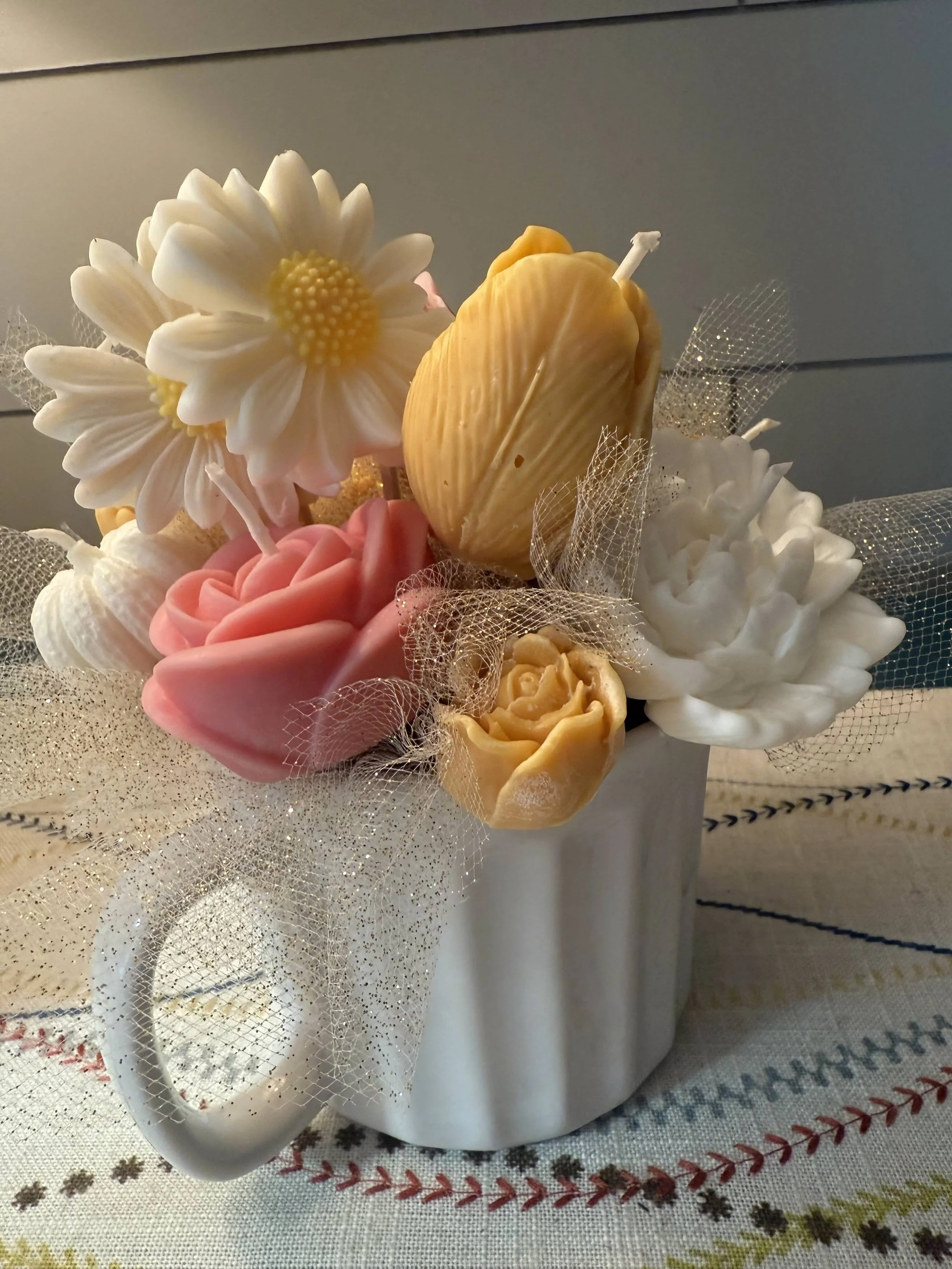 Pumpkin Spice Latte Candle Bouquet