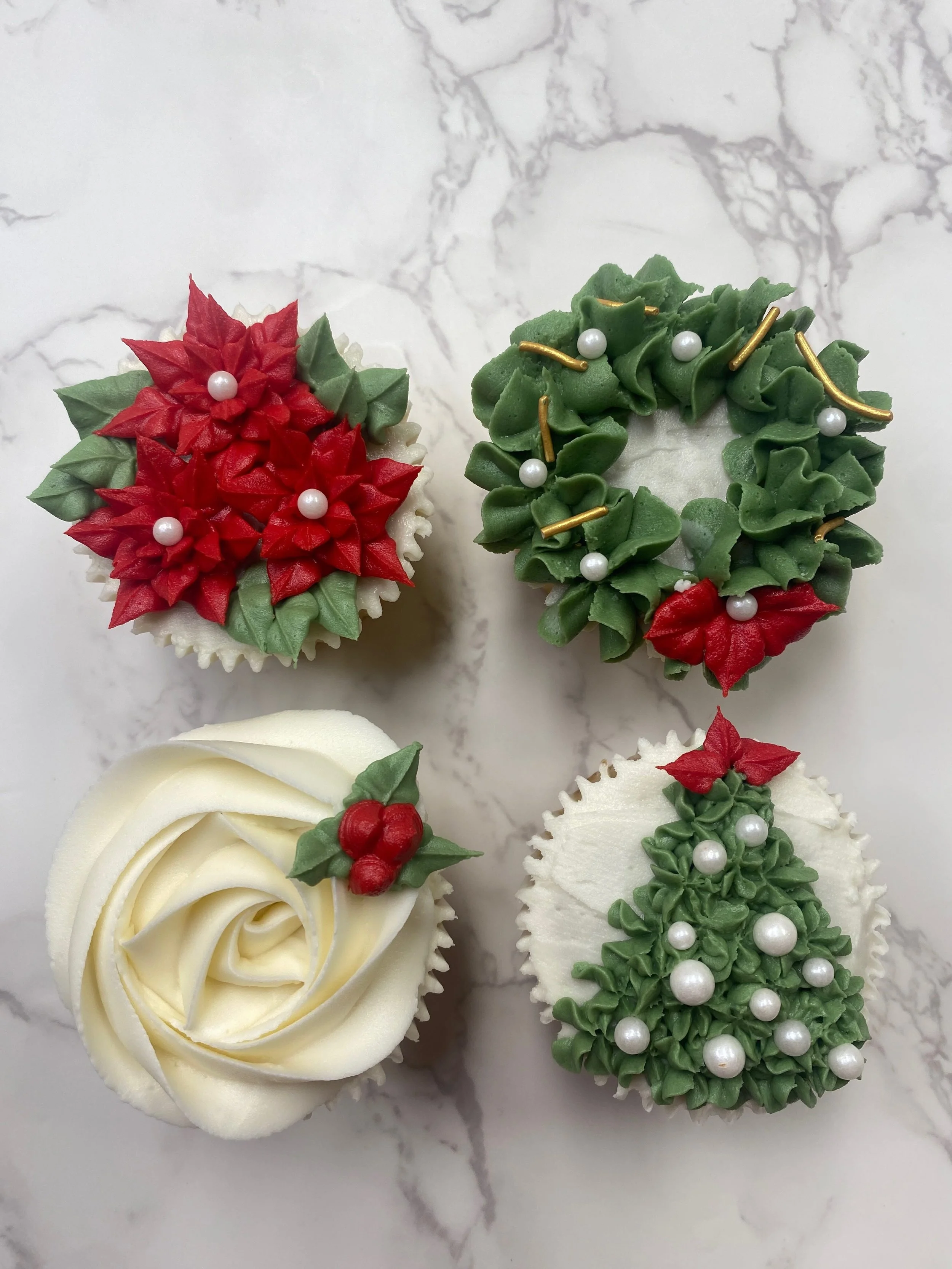 Holiday Cupcake Decorating