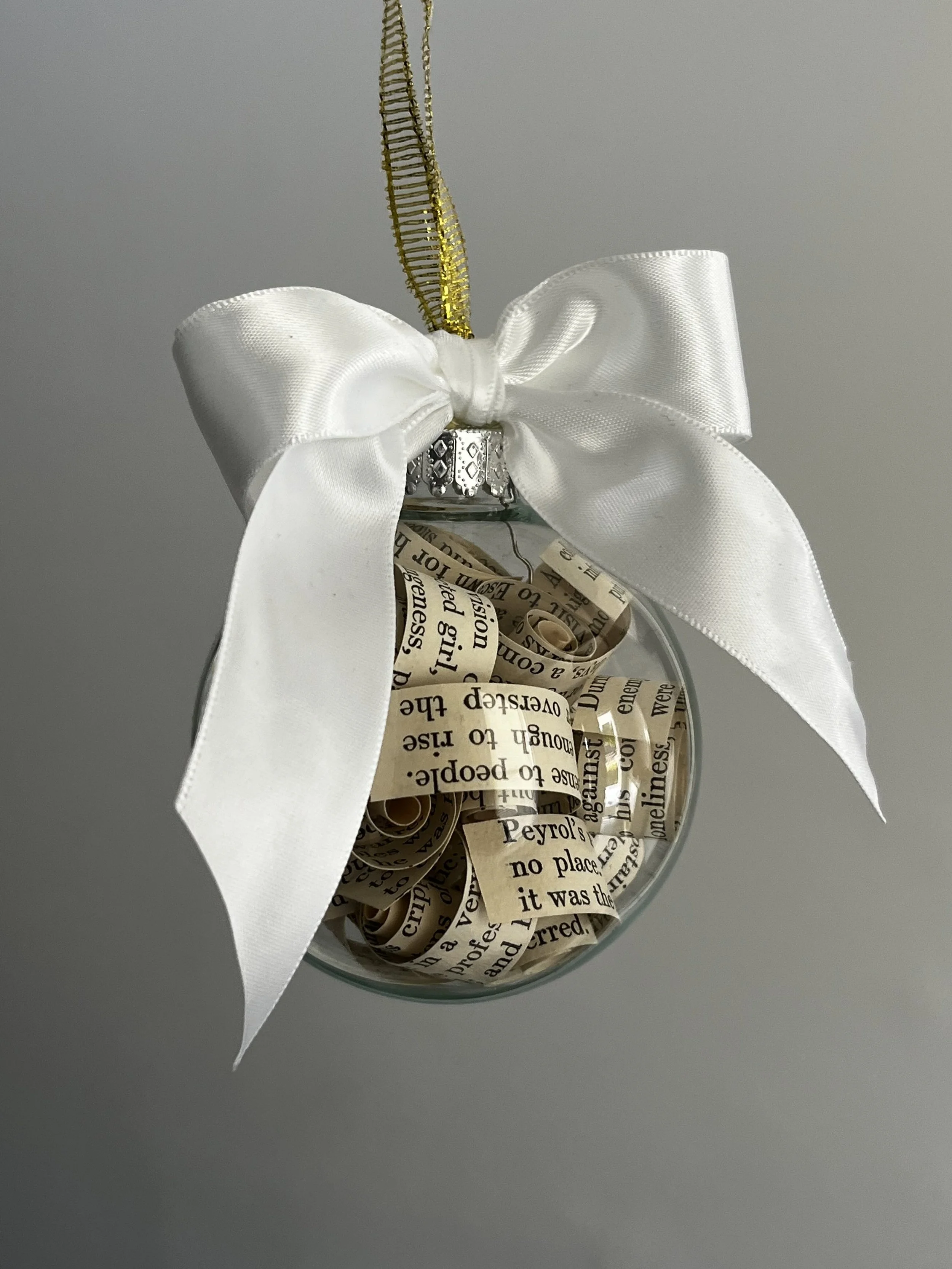 Bookish Ornament Workshop + Holiday Pop-Up Bookshop!