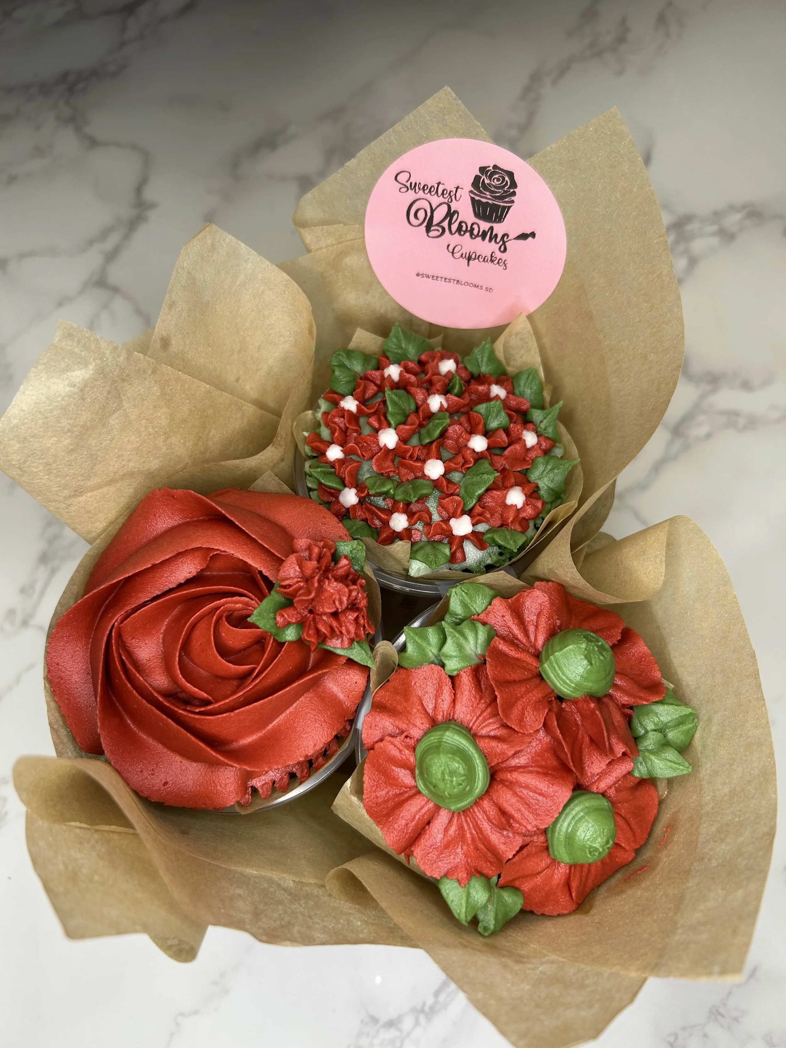Cupcake Bouquet Decorating