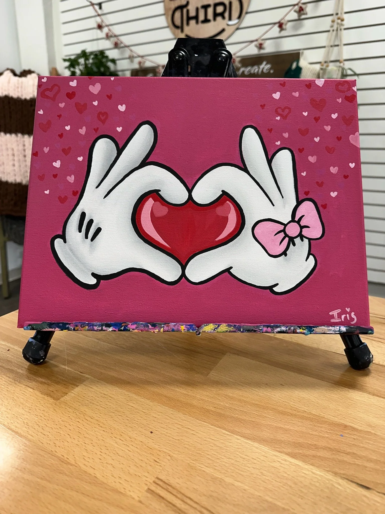 Valentines Disney Paint night 