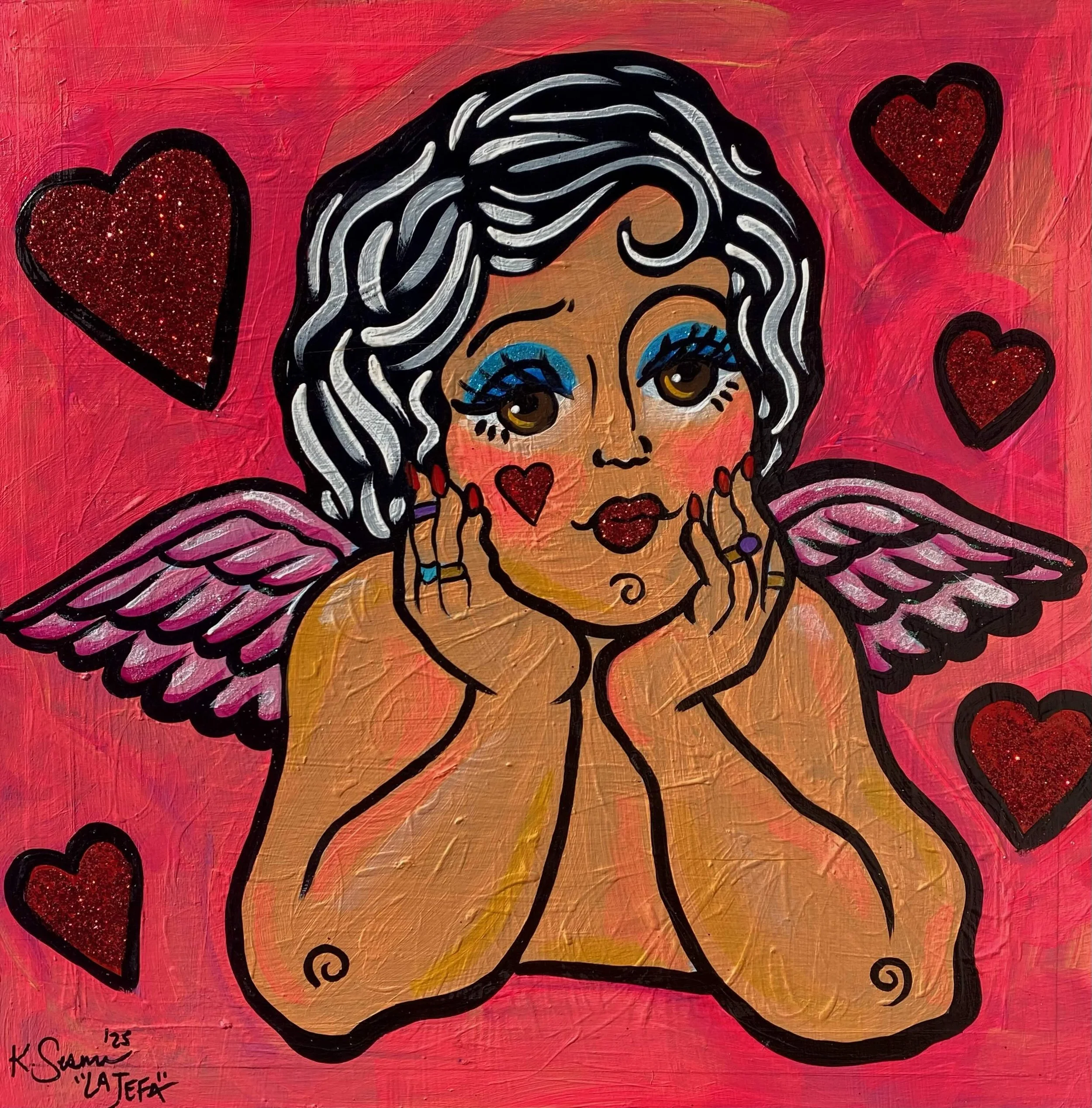 Galu + Craft on Third Valentine’s Paint + Coffee