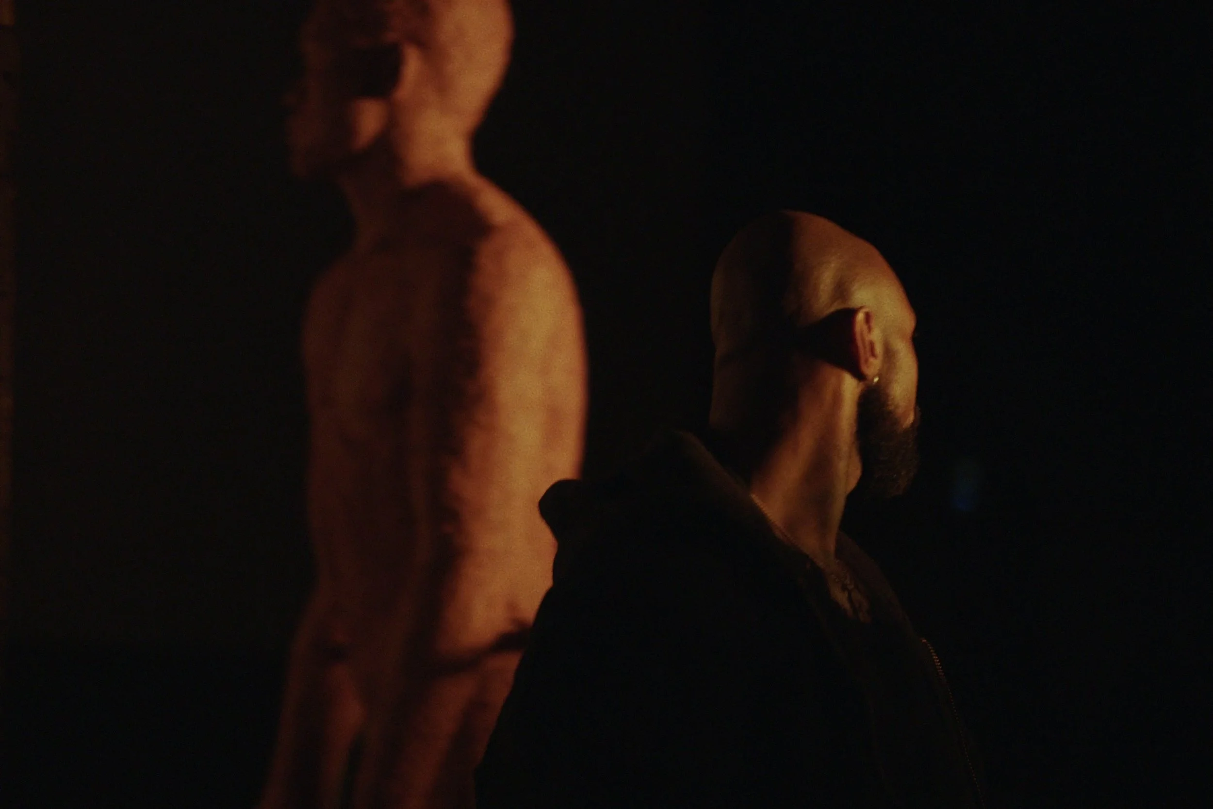 Image still from the short documentary film My Hands Purpose by Detroit based director John Sippel. Sculptor Austen Brantley sculpting process of making a tribute to Joe Louis breaking the color barrier in the PGA inside his studio. 