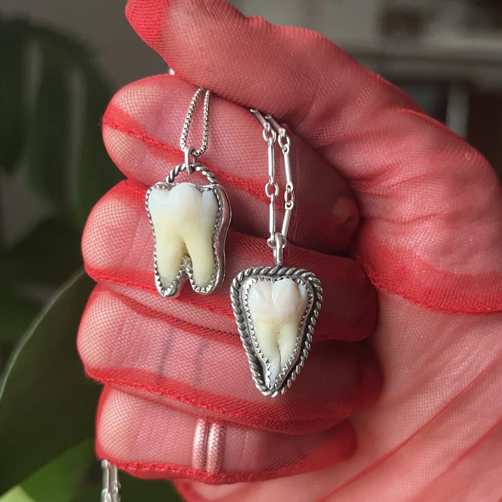 Dentist Jewelry For Women First Tooth Sterling Silver Charm X