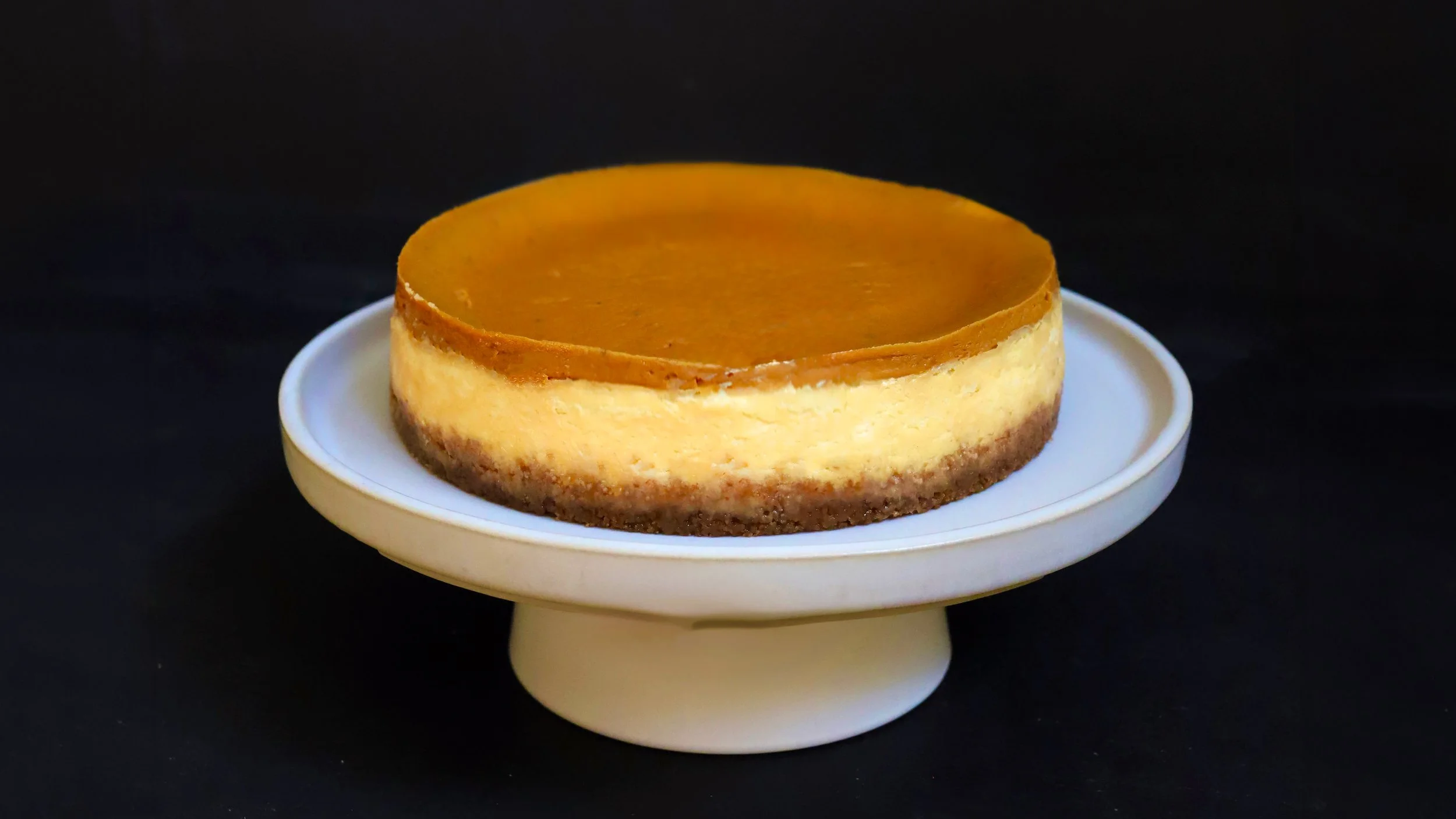 PUMPKIN PIE LAYERED CHEESECAKE