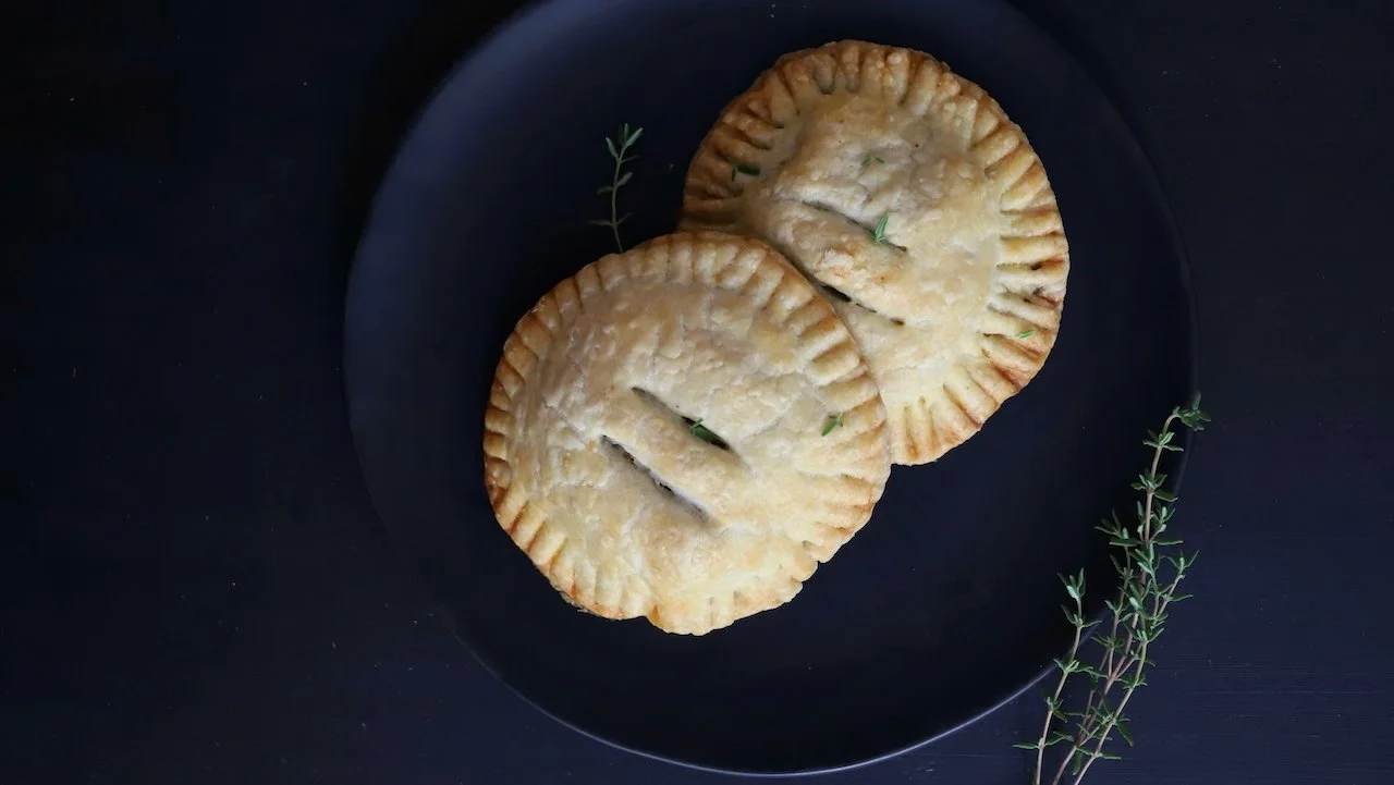 GROUND TURKEY & RAISIN HAND PIES