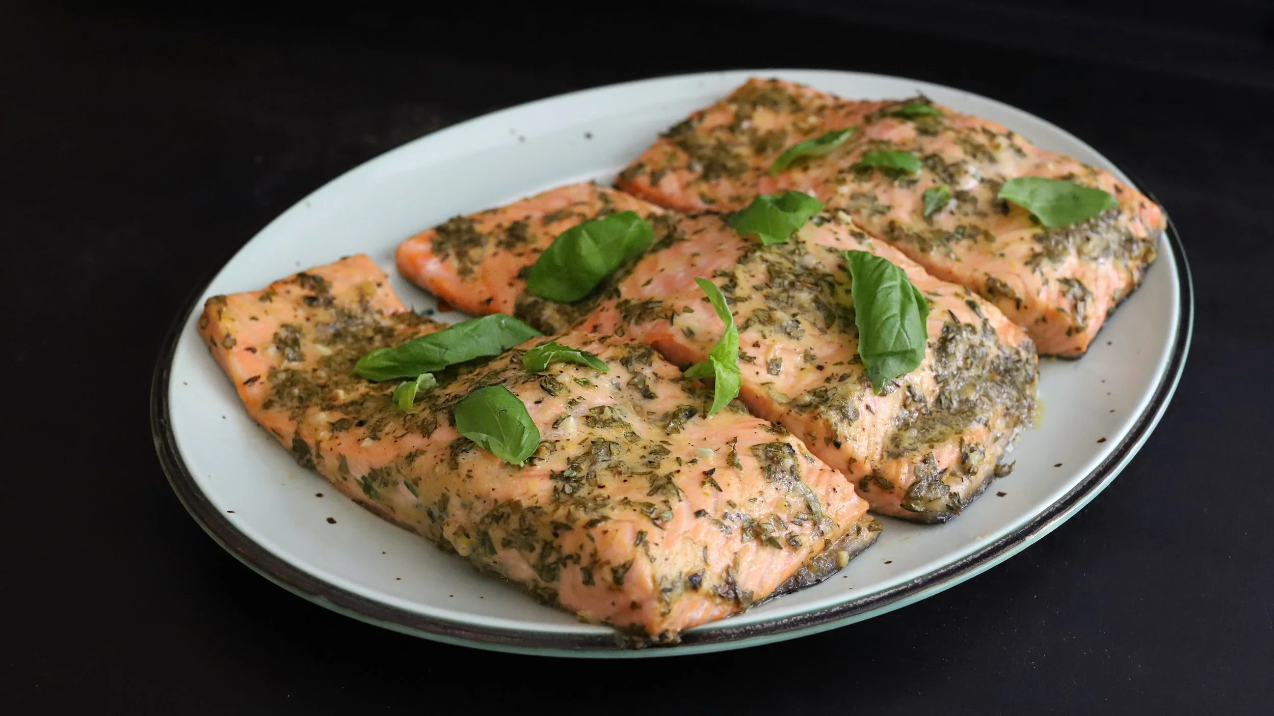 DIJON HERB ROASTED SALMON