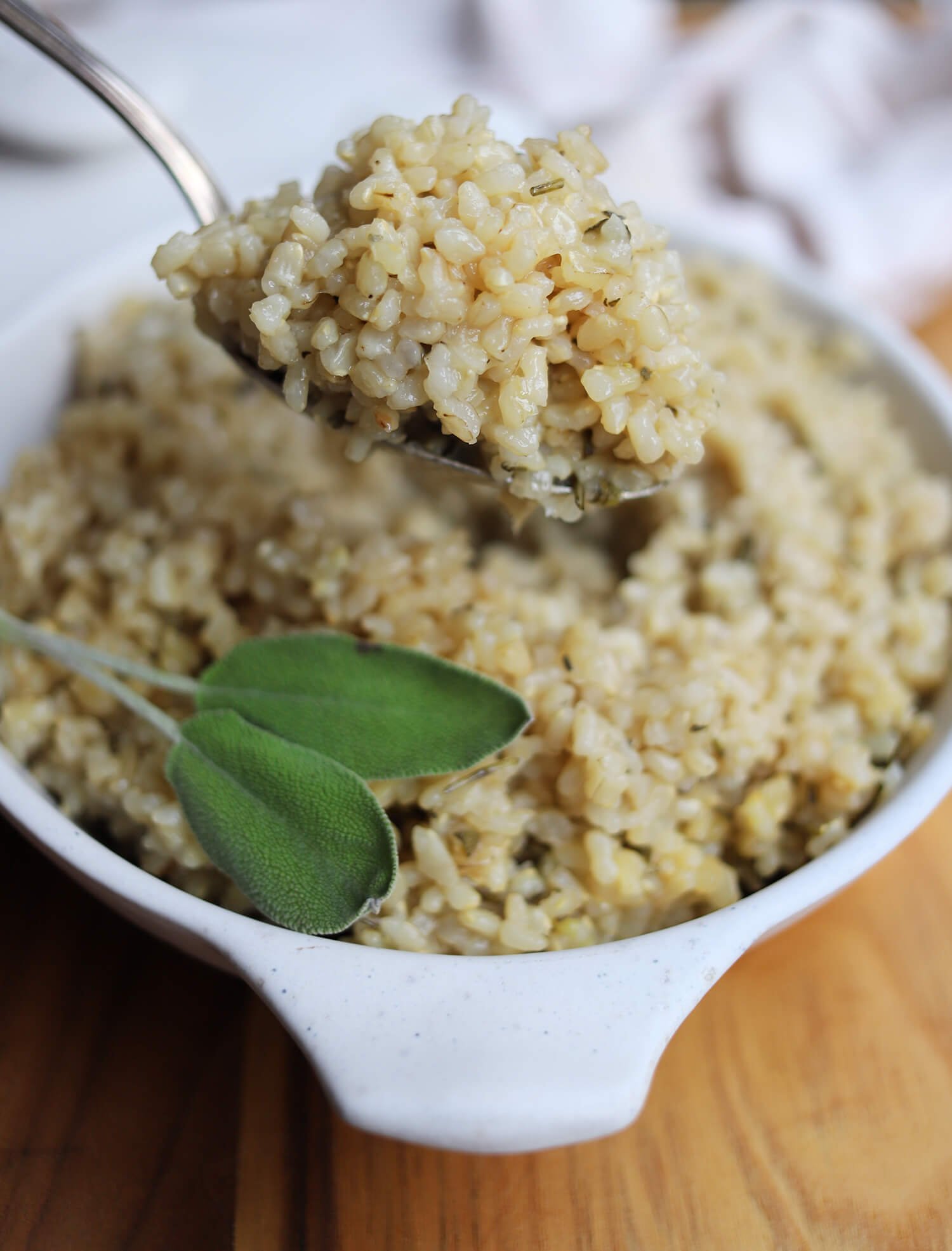 ROSEMARY AND SAGE BROWN RICE
