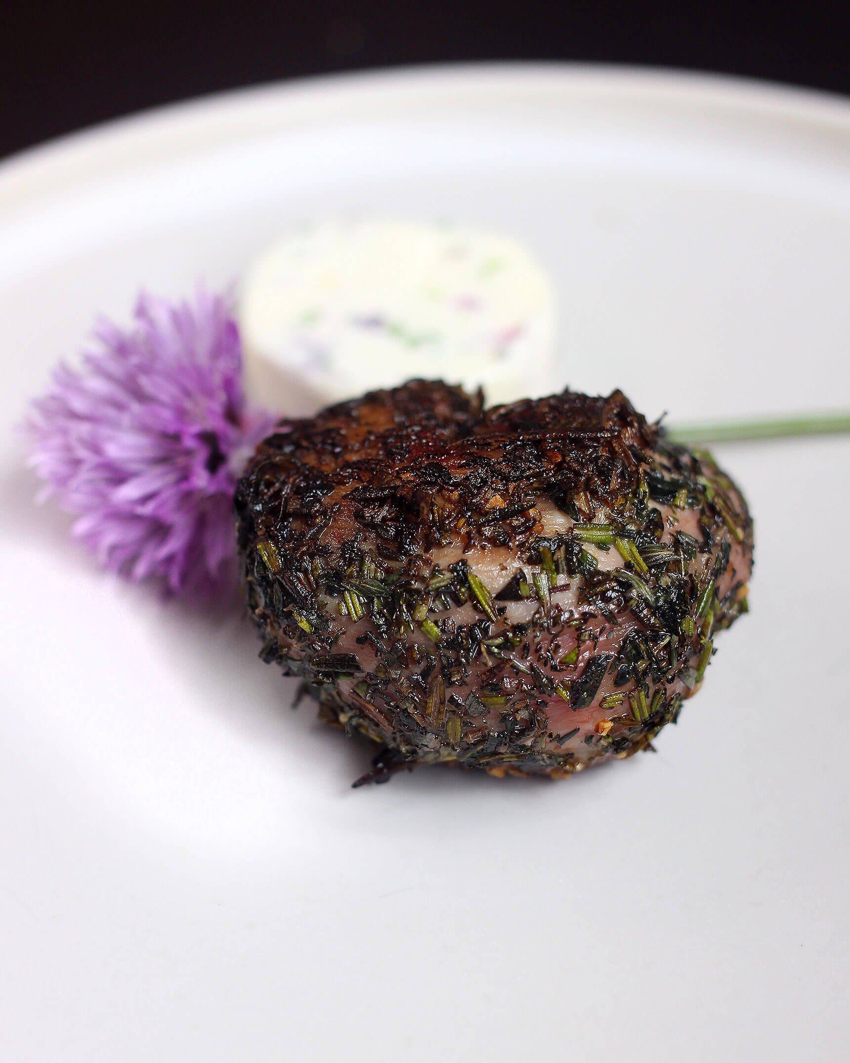 HERB CRUSTED LAMB MEDALLIONS