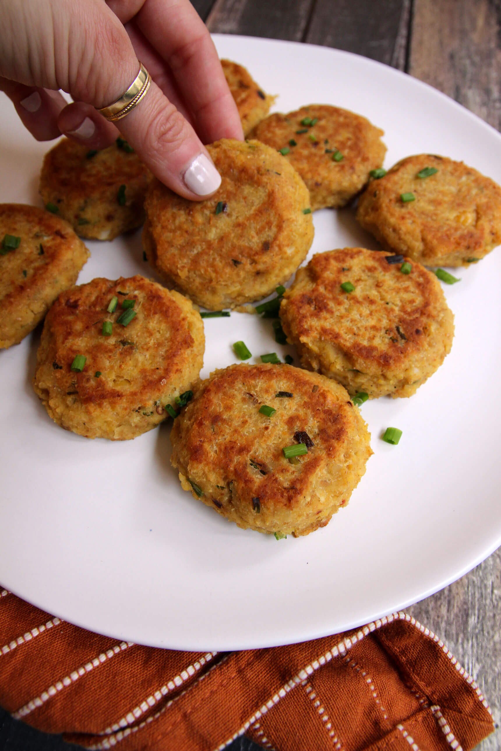 CHICKPEA FRITTERS