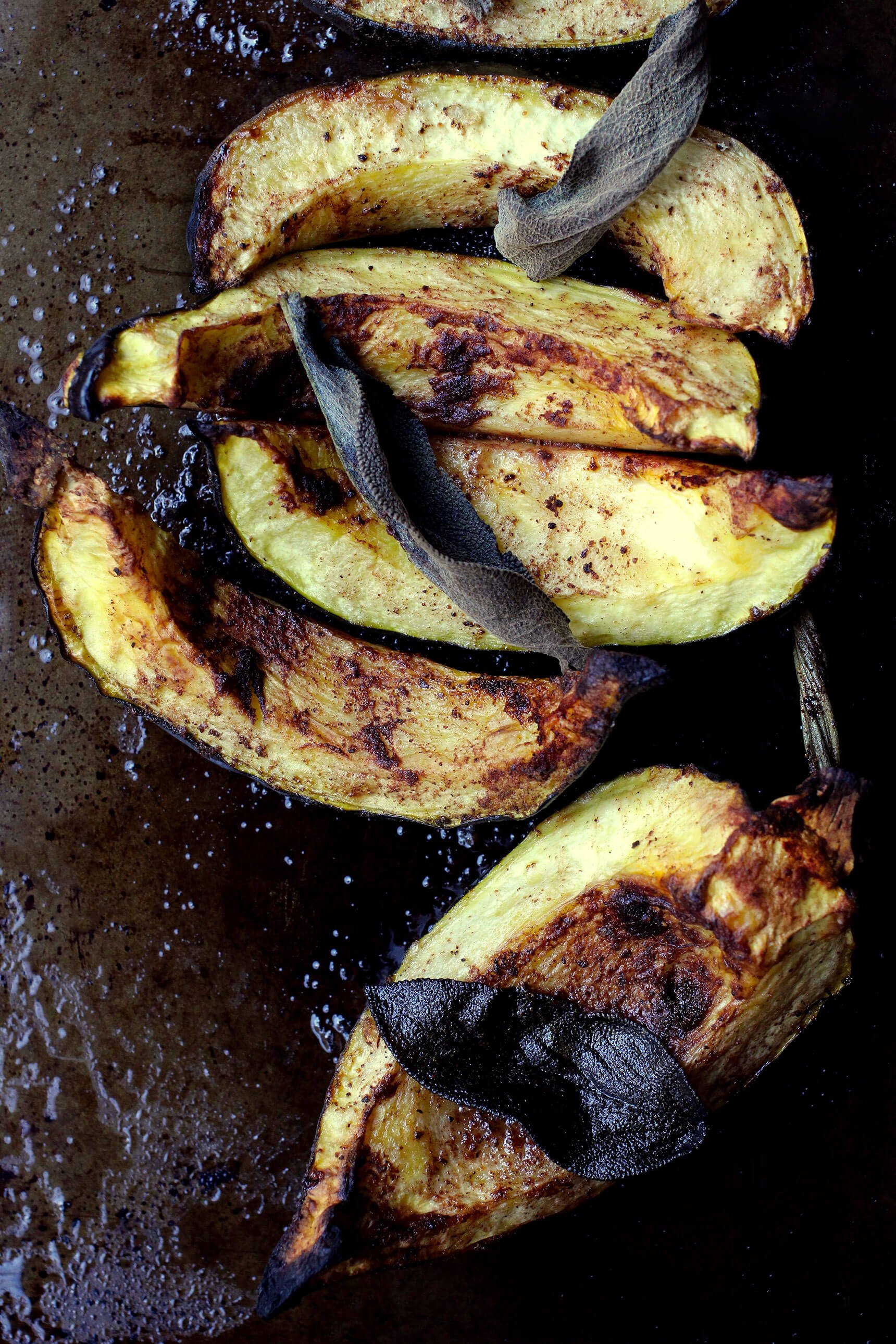 ROASTED ACORN SQUASH CAPRESE