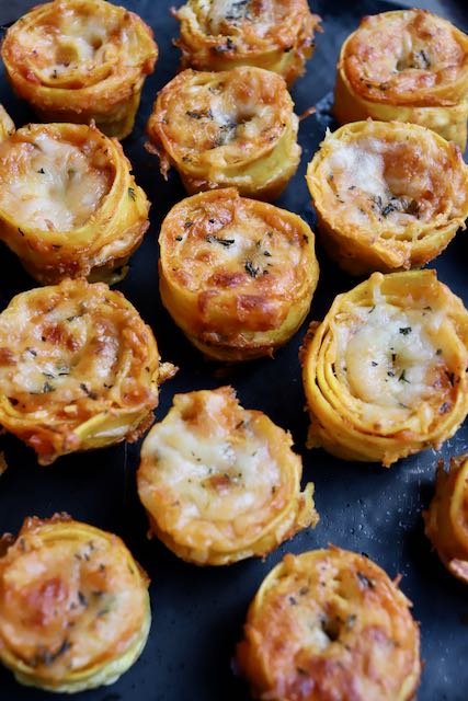 PAPPARDELLE PIZZA PINWHEELS