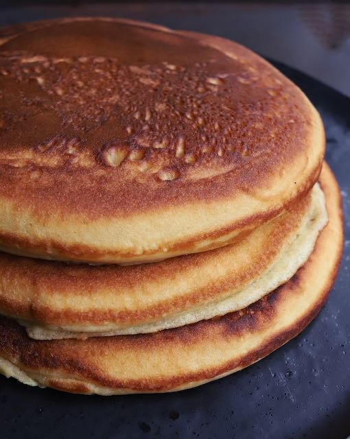 NON-DAIRY BROWN BUTTER PANCAKES