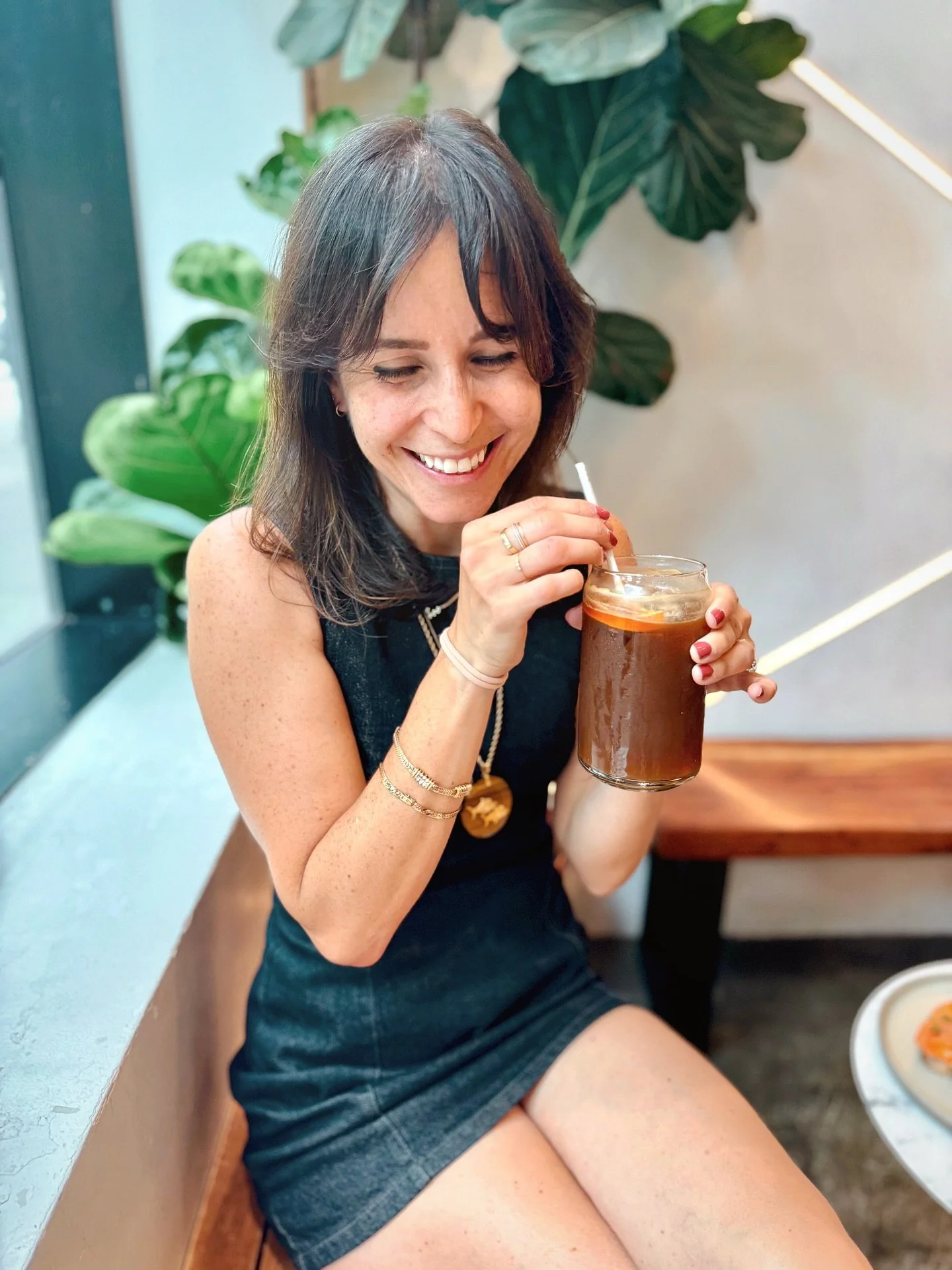 @coffeeprojectny &hellip; my kind of passion project. ☕️ 🖤

There are lots of locations, I went to the new one in Chelsea. If you haven&rsquo;t been, go for today&rsquo;s coffee break! ☕️☕️☕️☕️☕️

My faves of what we tried:

Espresso Yuzu Spritz
Mat