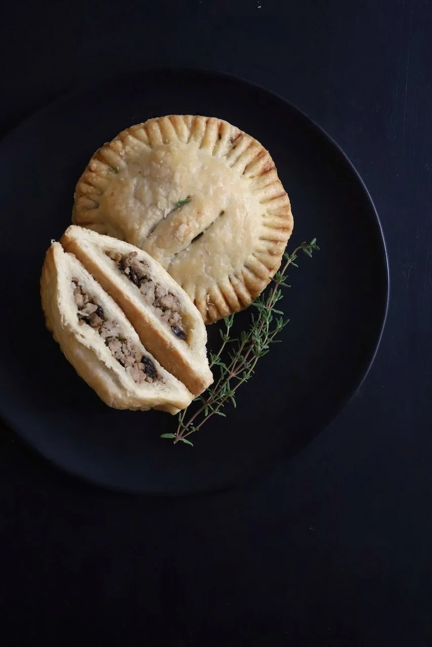 GROUND TURKEY & RAISIN HAND PIES