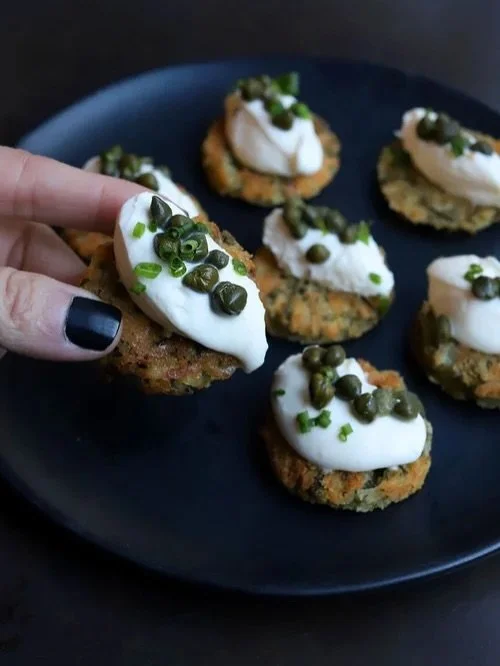 Too lit to quit! 🕎 Happy Hanukkah!

To celebrate Hanukkah properly, I&rsquo;m sharing my 8 favorite @coffeeandchampagne Hanukkah recipes! One for each night 🥰🕯️

So here goes (in no particular order) &hellip;

1. ROSEMARY AND SAGE POTATO LATKE CAN