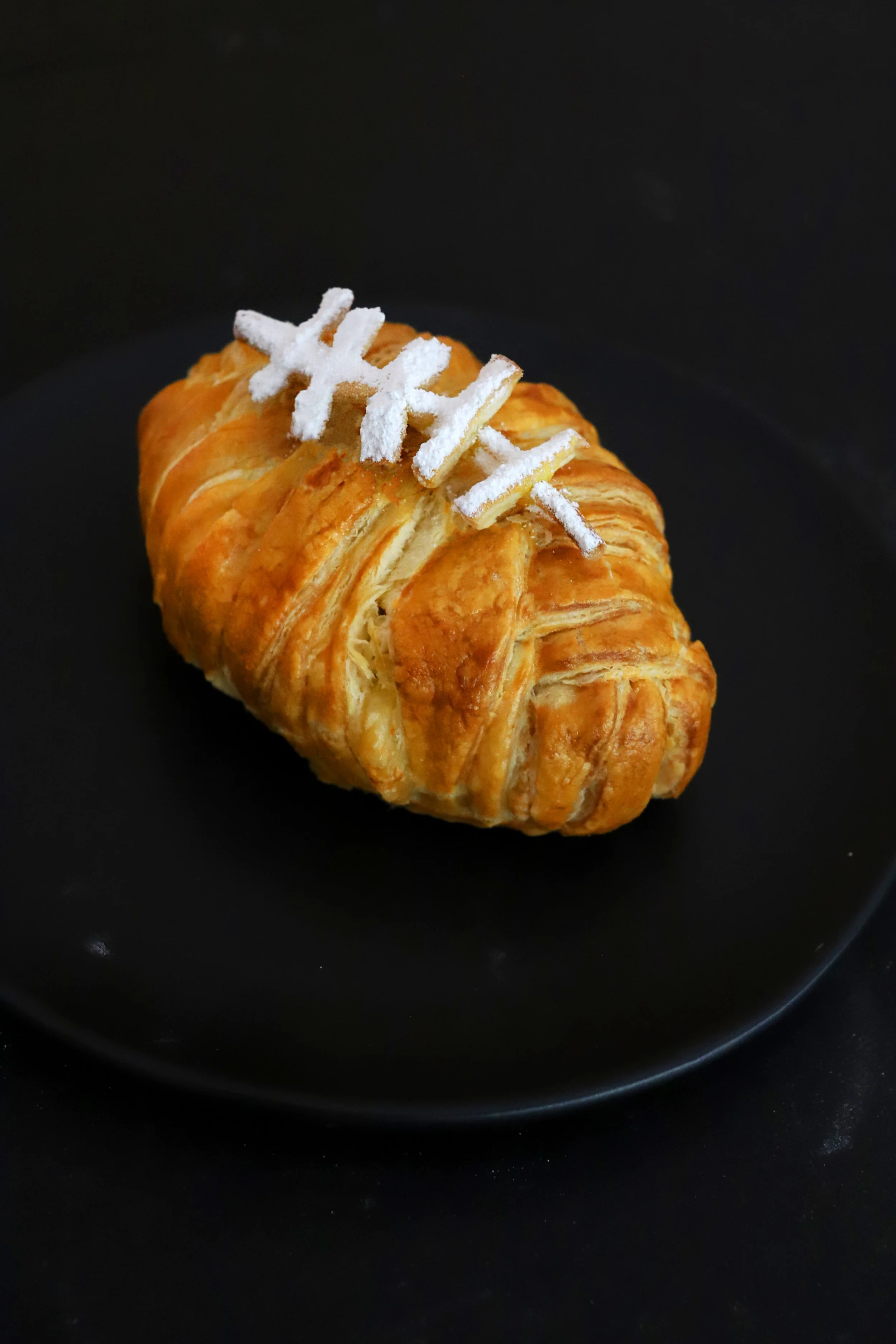 SUPER BOWL FOOTBALL BAKED BRIE