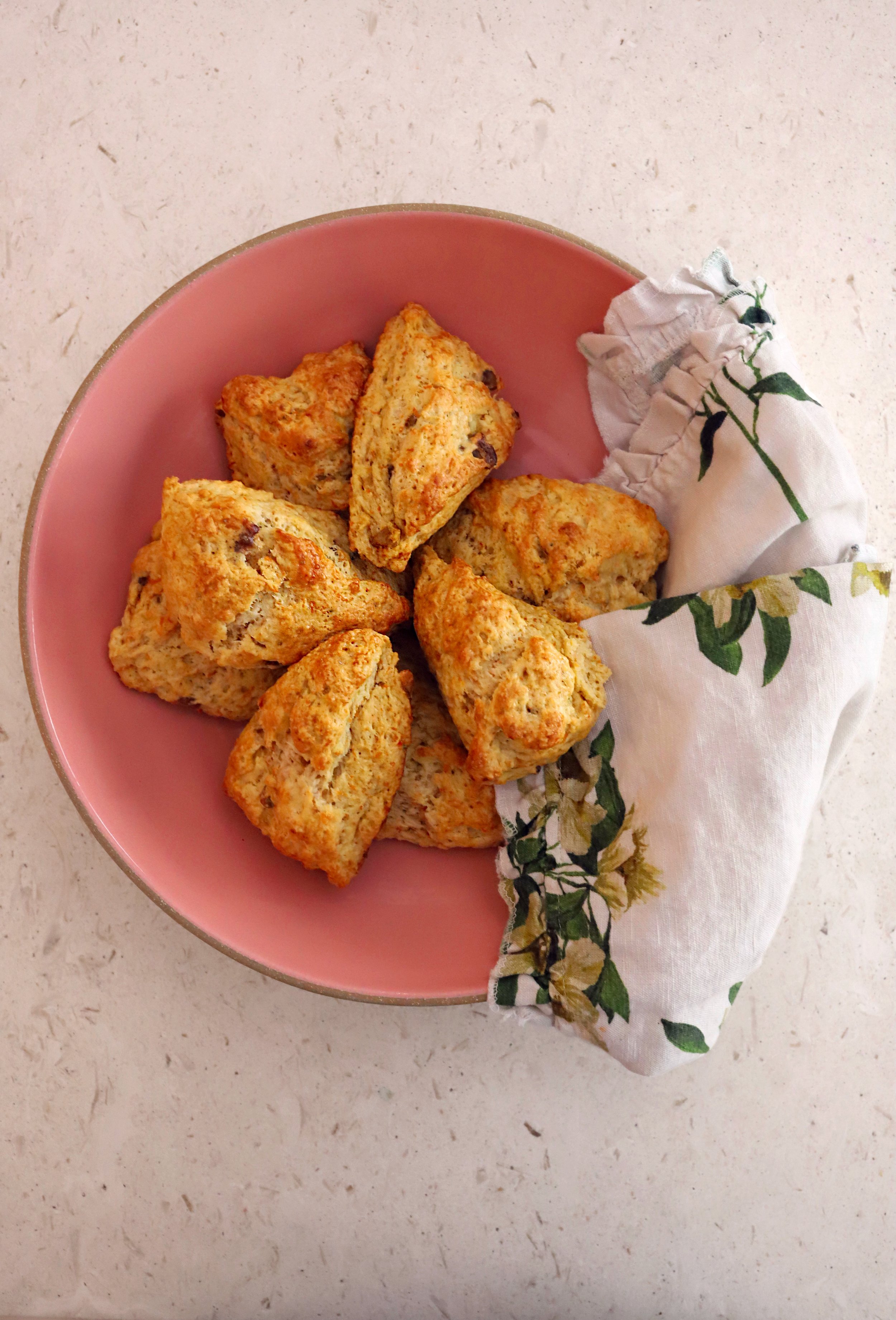 CARROT CAKE SCONES