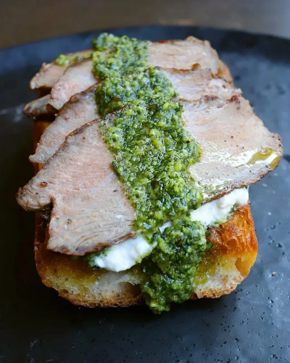 THIS is how you get toasted. 

Get the Iberico Ham, Burrata &amp; Pesto Toast recipe 🎤💧on the @coffeeandchampagne website (link in bio). 

Also&hellip; LOVE this for Memorial Day Weekend. Bookmark it if you agree! 🥖 🔥

#CoffeeAndChampagneKitchen 