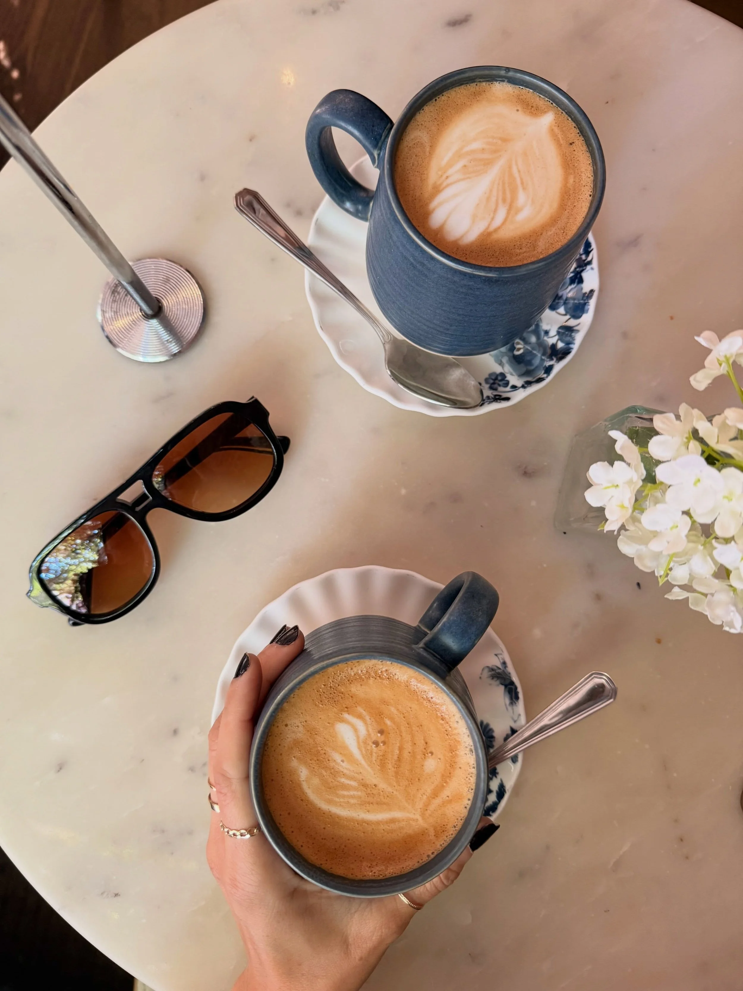 This week&rsquo;s precious moments. 🤍

1. An always beautiful coffee date @_mamannyc_ 
2. A visit to the woman who loved me most. Thank you, grandma, for continuing to teach me how to be stronger (Somehow, I know she is loving our shoe game).
3. Apa