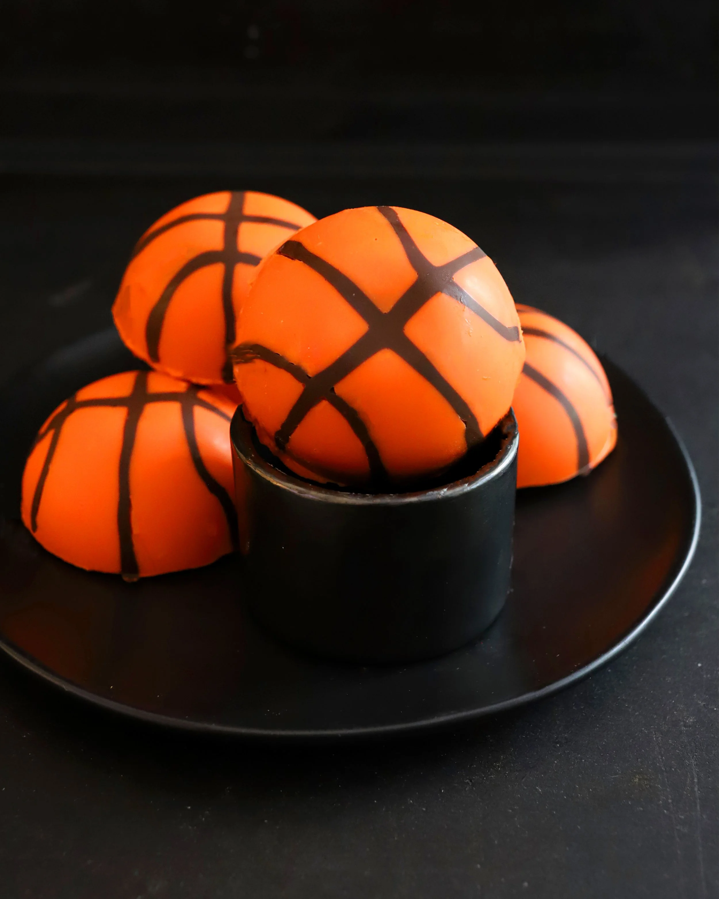 ORANGE BOURBON BASKETBALL TRUFFLES