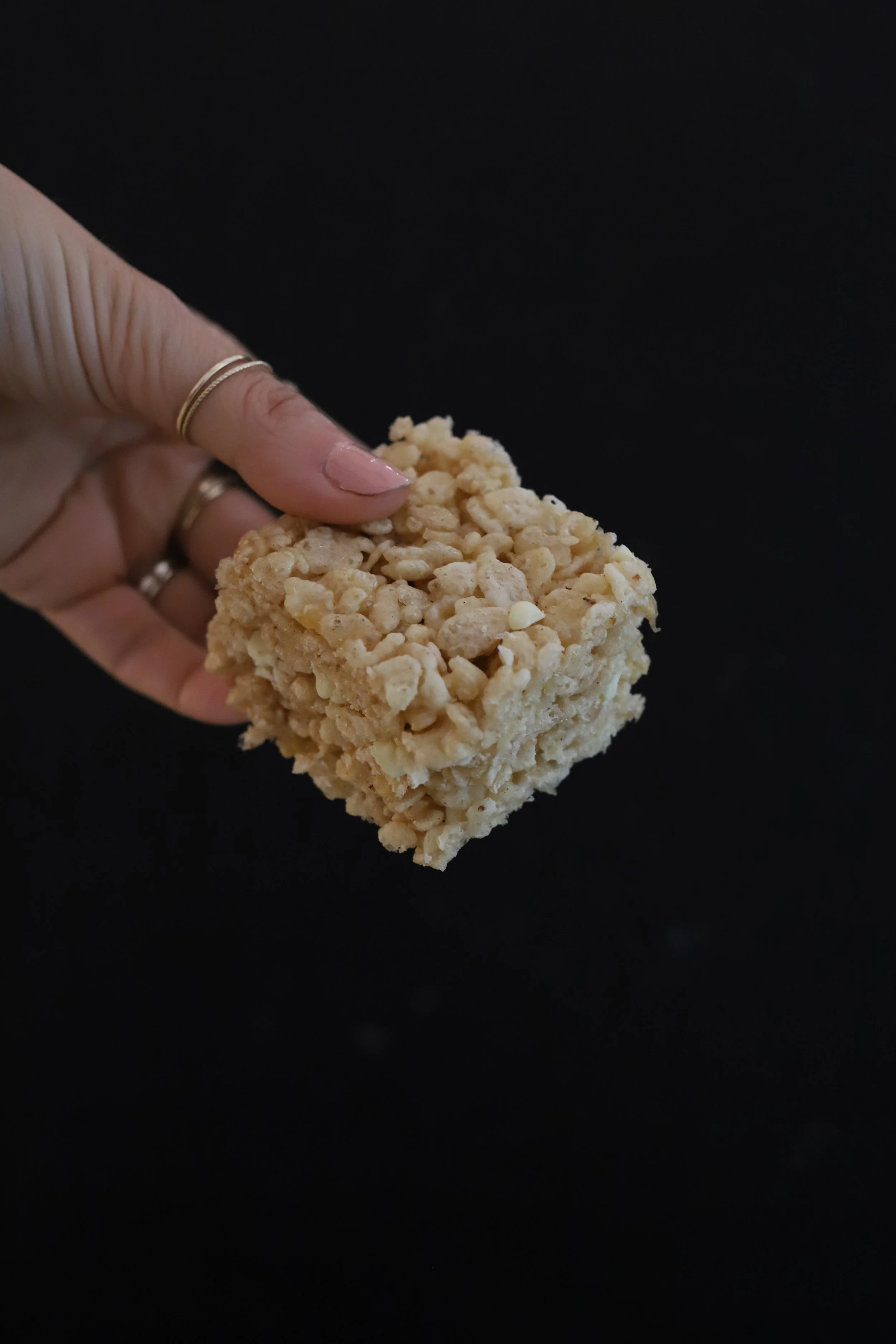 BANANA BREAD RICE KRISPIE TREATS