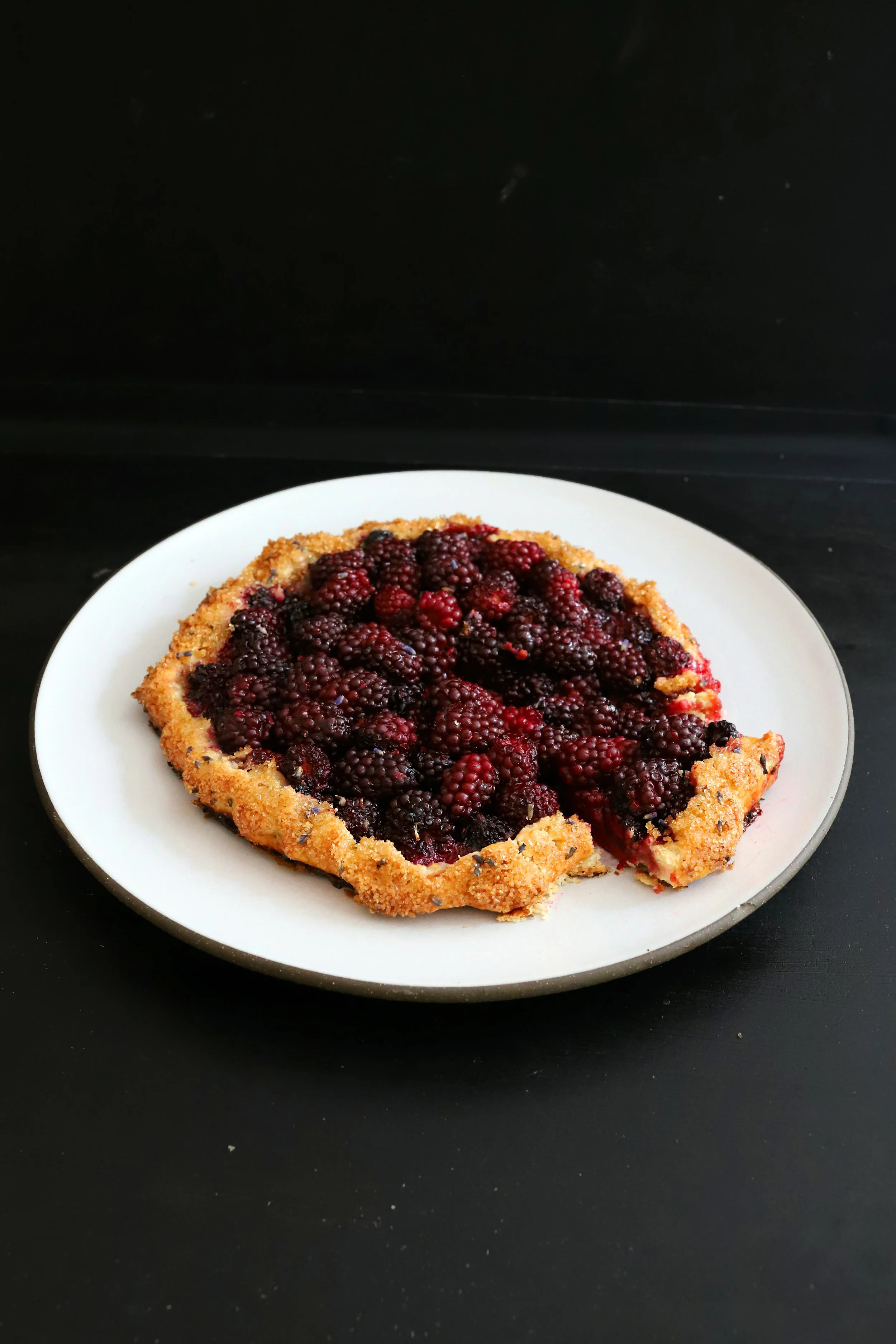 BLACKBERRY LEMON LAVENDER GALETTE