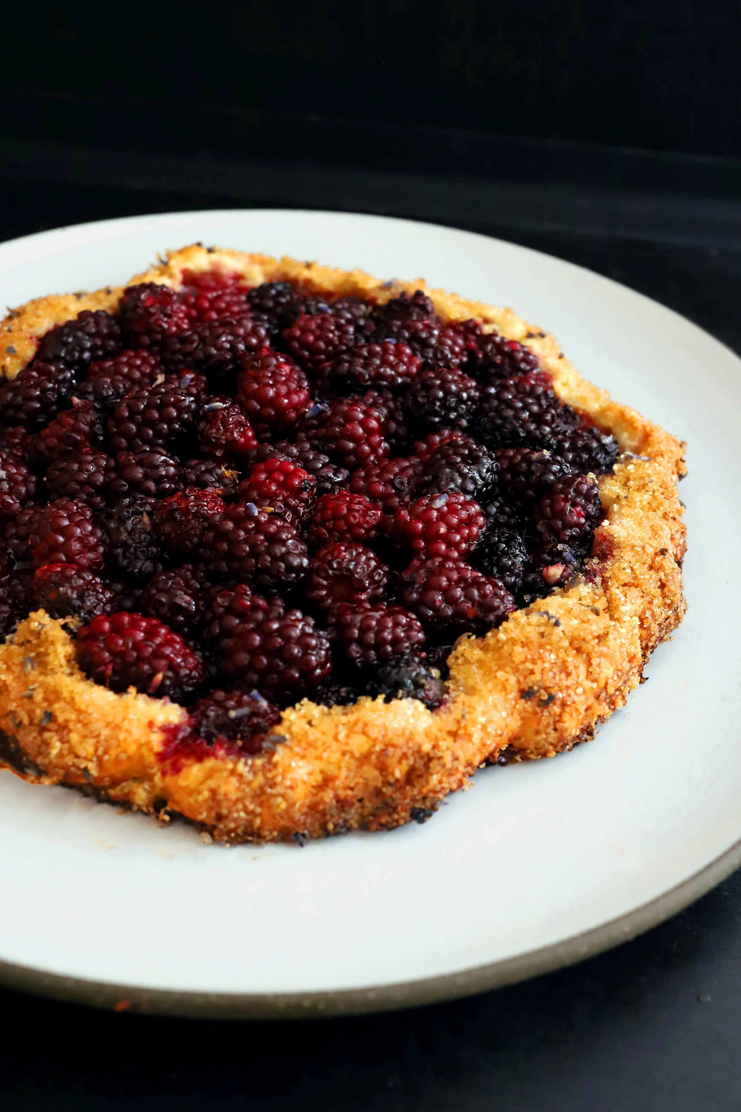 BLACKBERRY LEMON LAVENDER GALETTE
