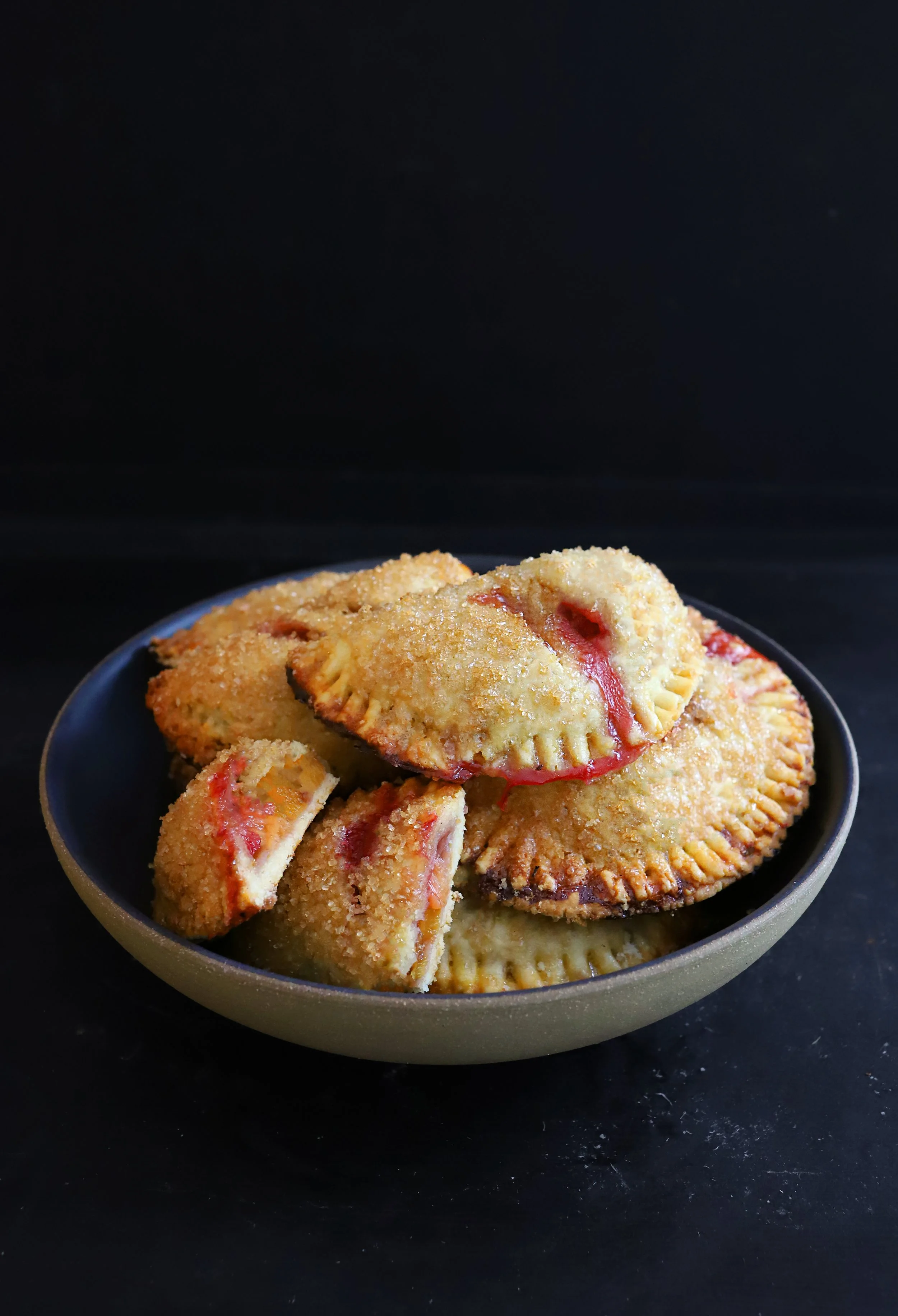 PEACH AND RASPBERRY HAND PIES