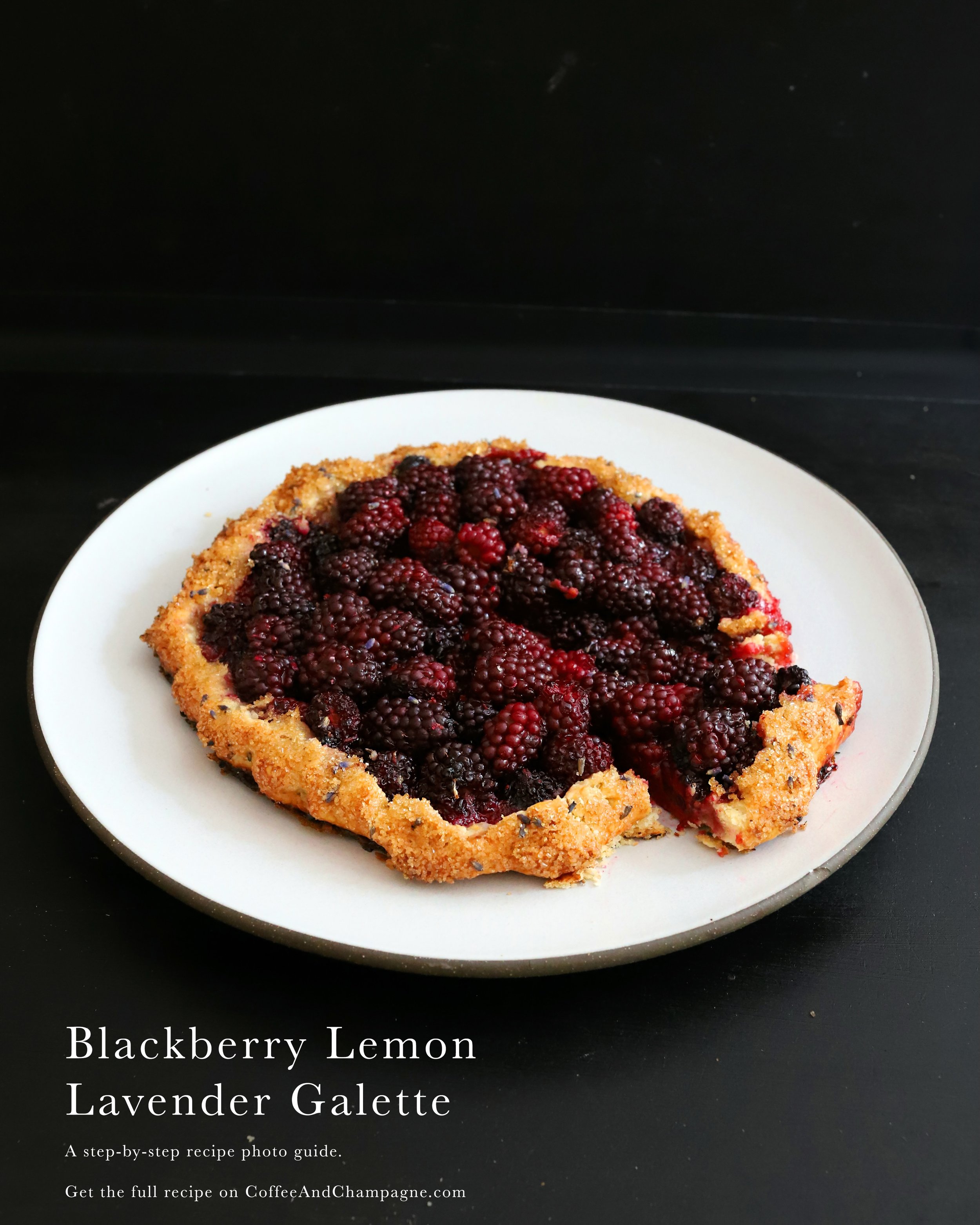 (Ga)Lette them eat &hellip; well, galette!

Recipe: Blackberry Lemon Lavender Galette
Get it on the @coffeeandchampagne website!🍋🪻

The galette is extra special! The subtle notes of lavender mingling with the brightness of lemon and the seasonally 