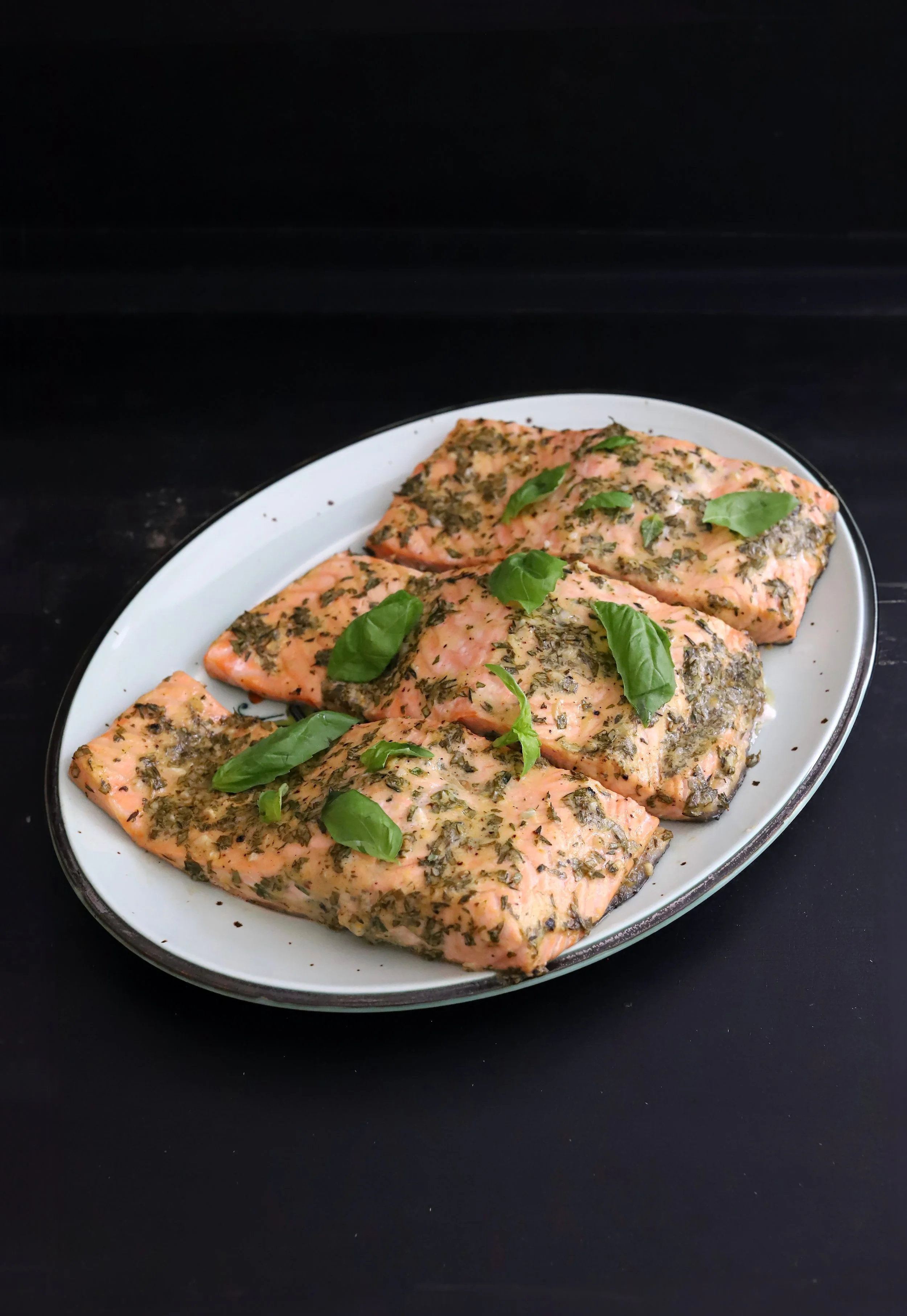 DIJON HERB ROASTED SALMON