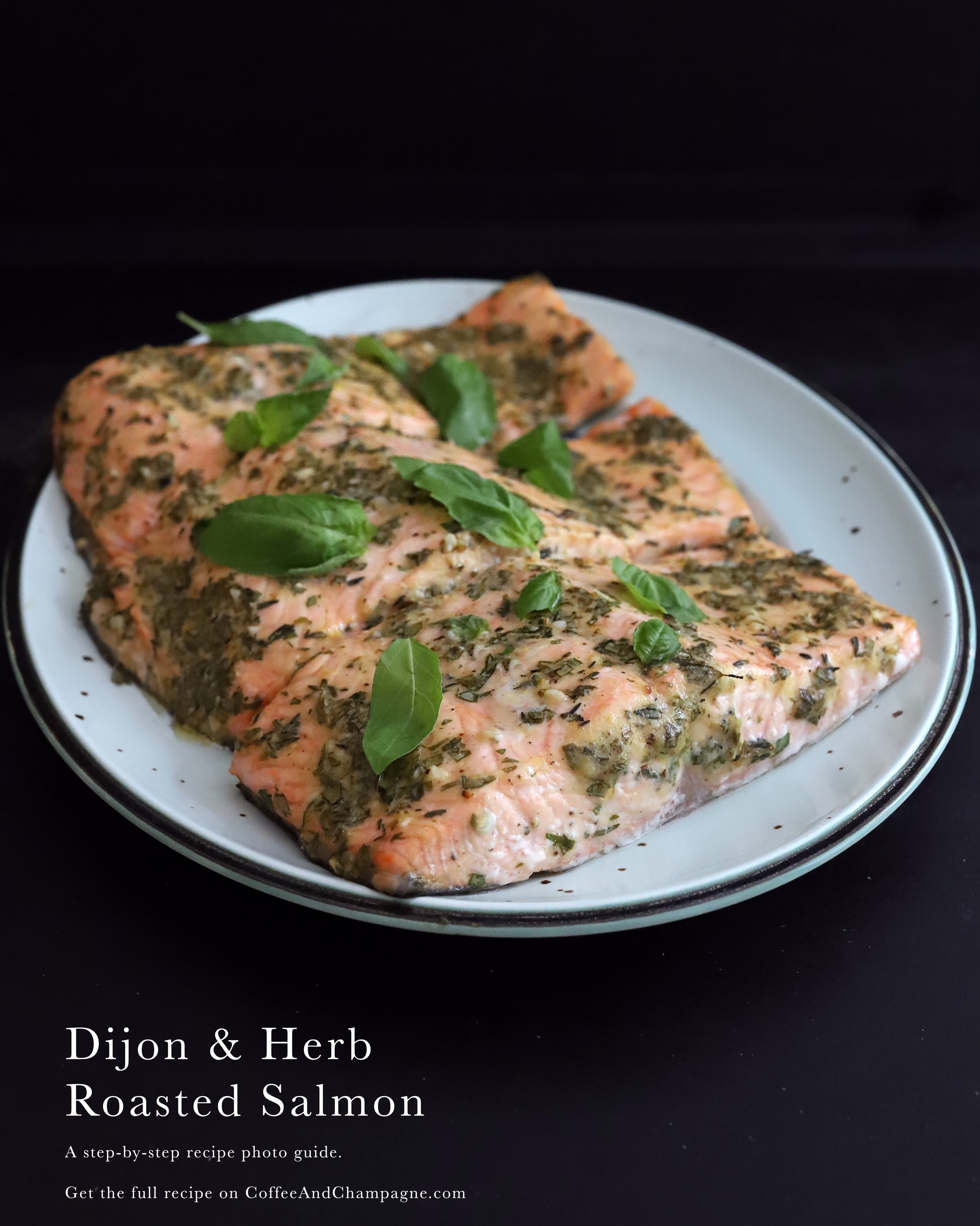 Ya (Sal)mon 😎 

This Dijon Herb Roasted Salmon is coated in a bright blend of Dijon, mustard, fresh, lemon, garlic, thyme, and basil before roasting to tender, flaky perfection. It&rsquo;s fresh, flavorful, and comes together and under 30 minutes, m