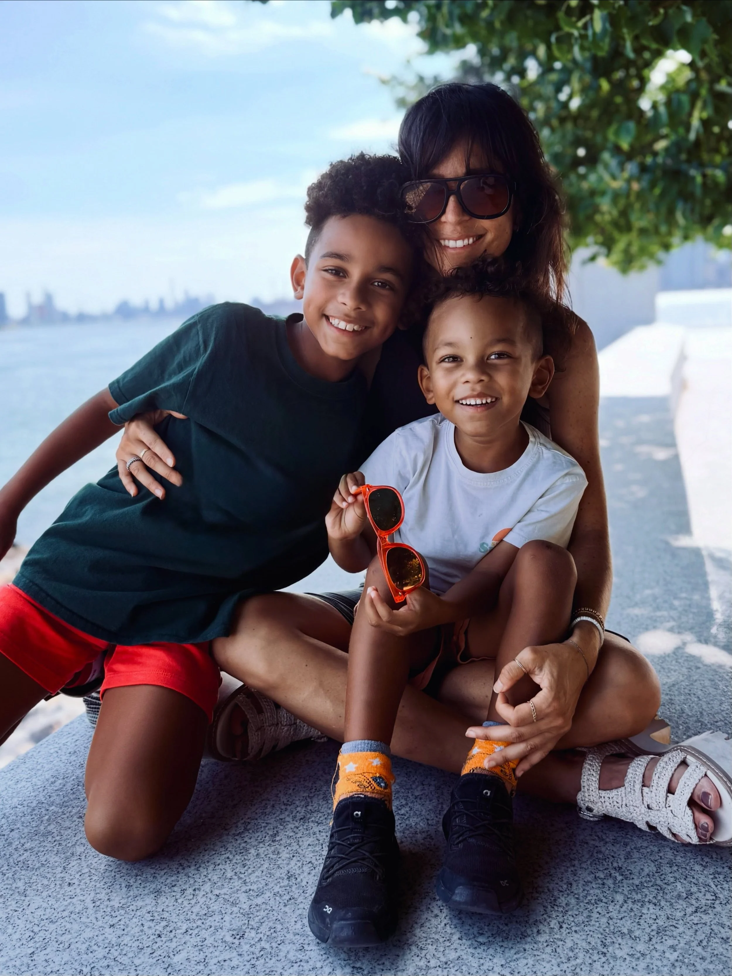 I love what I do and who I do it for! 🫶🏻🤎

Hope you&rsquo;re having a happy 3 day weekend too! 

#familytime❤️ #boymom #boymomlife #nycfamily #rooseveltisland