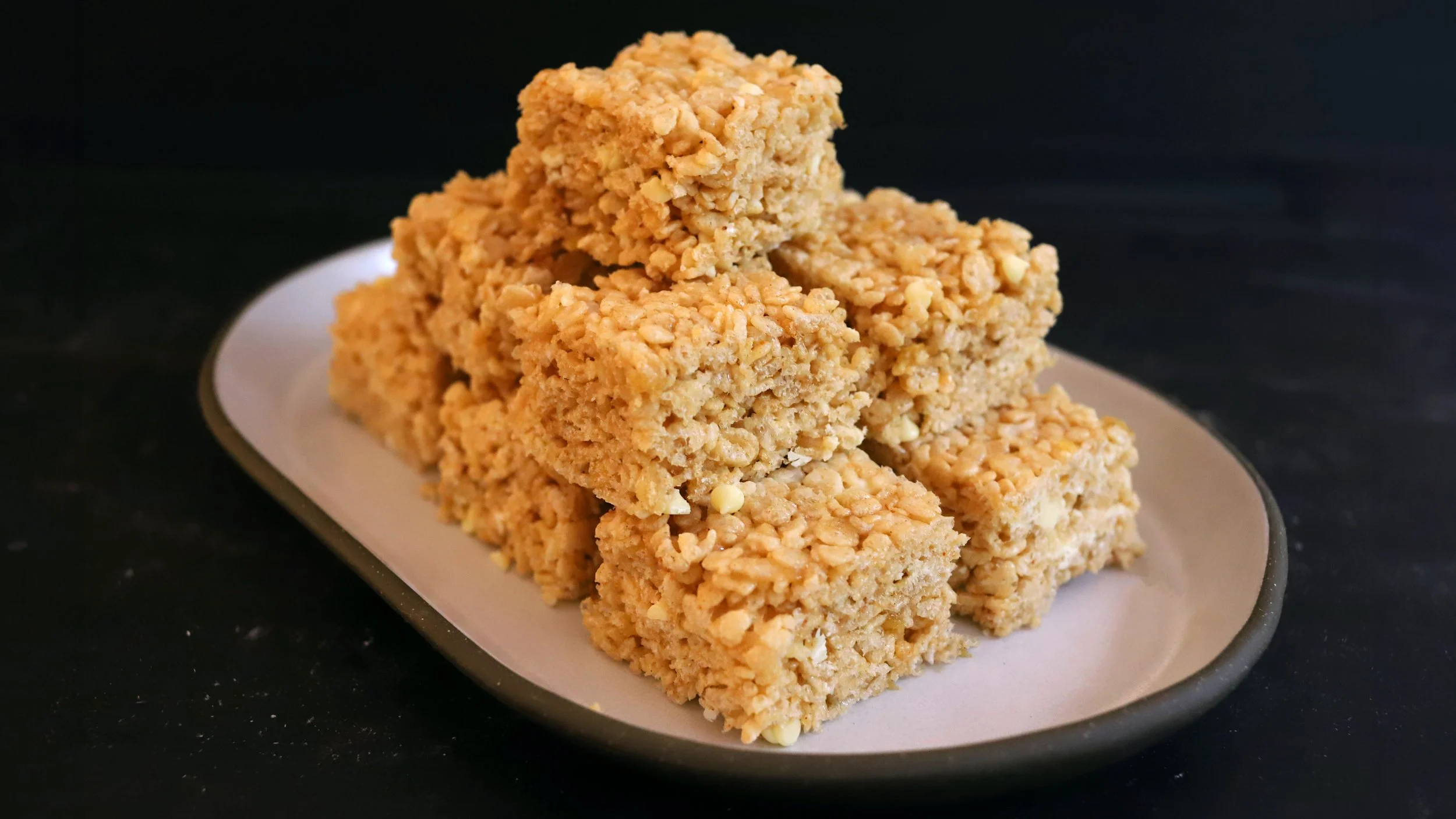 BANANA BREAD RICE KRISPIE TREATS