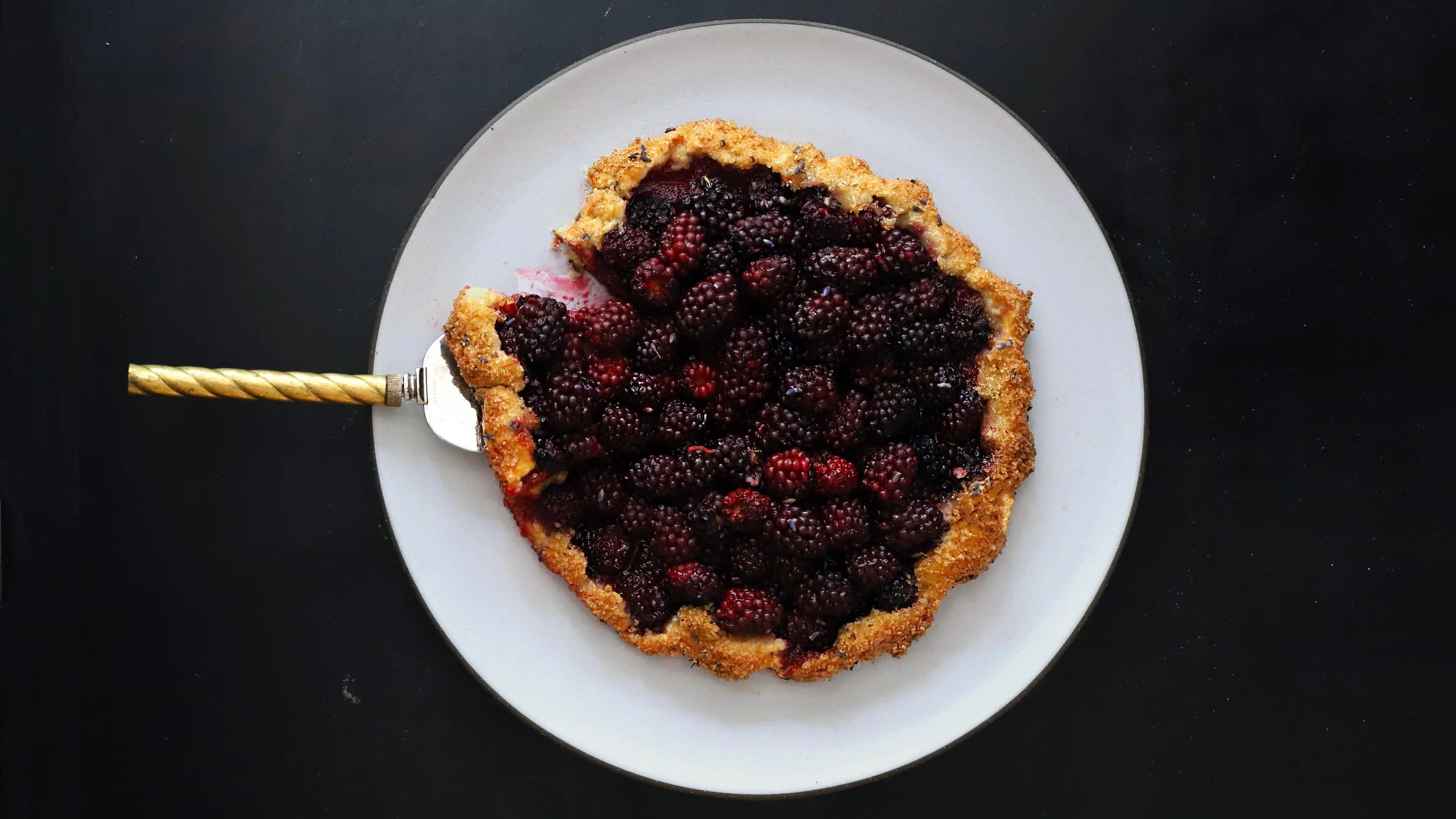 BLACKBERRY LEMON LAVENDER GALETTE