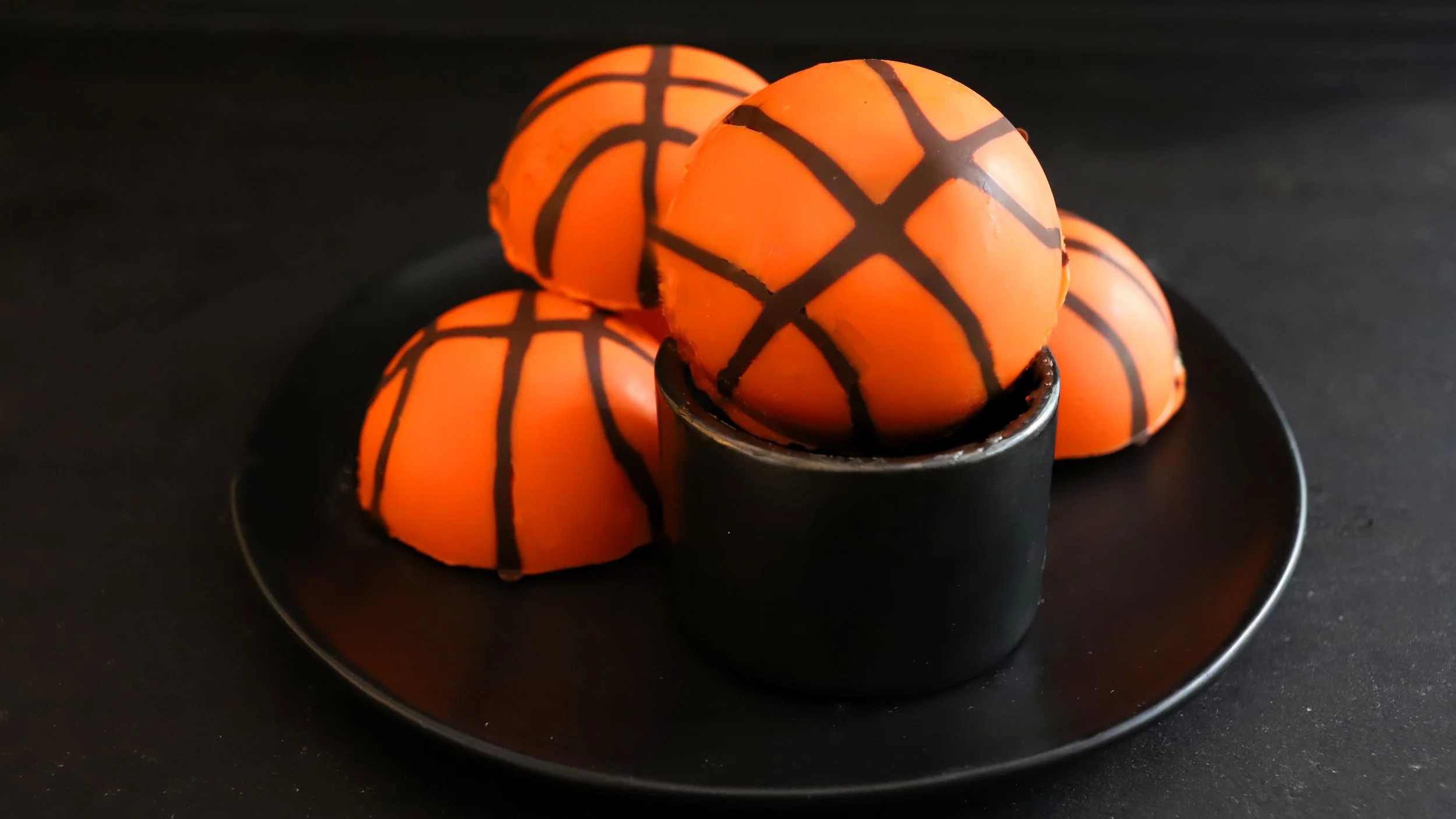 ORANGE BOURBON BASKETBALL TRUFFLES