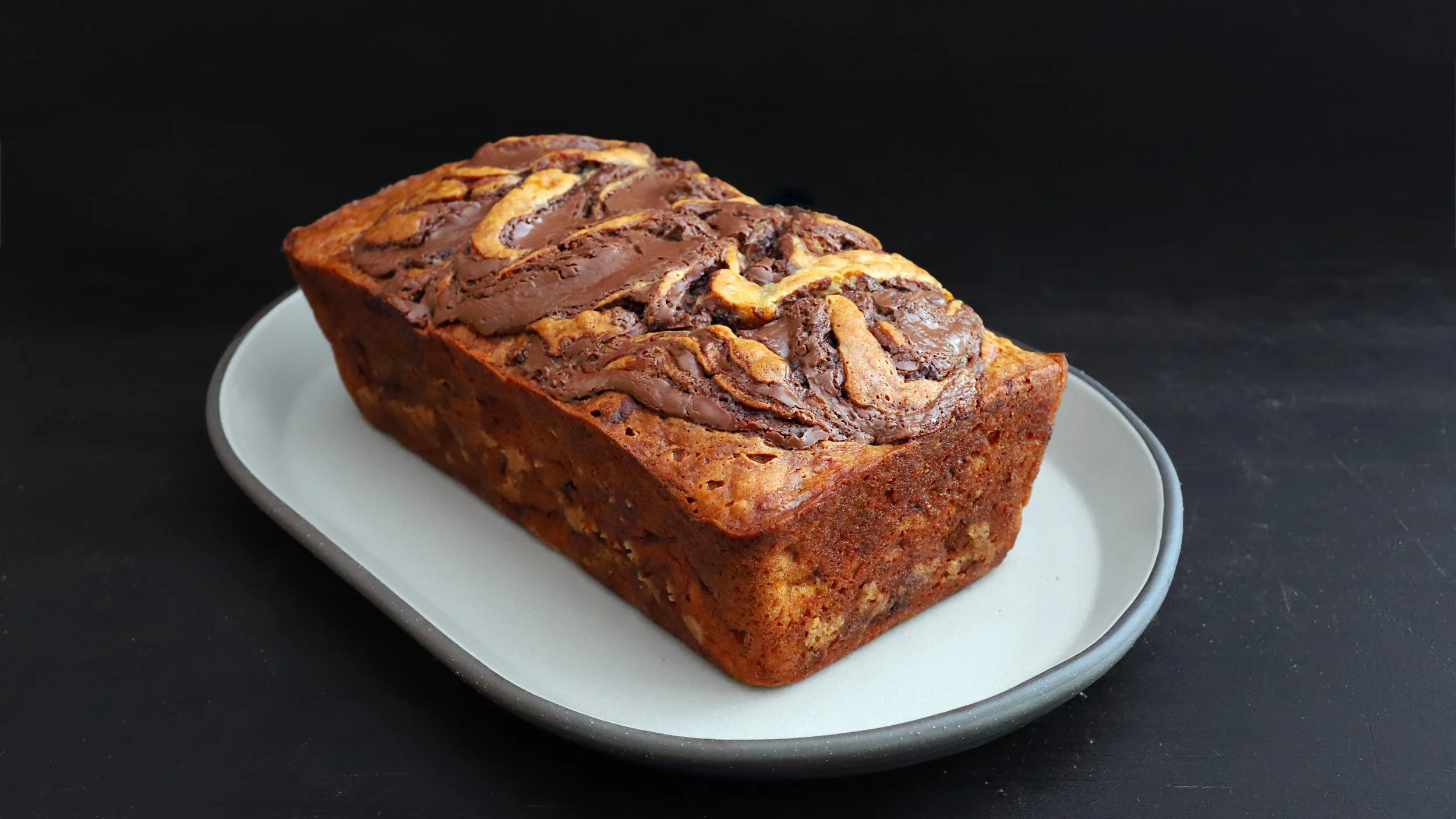 NUTELLA BANANA BREAD