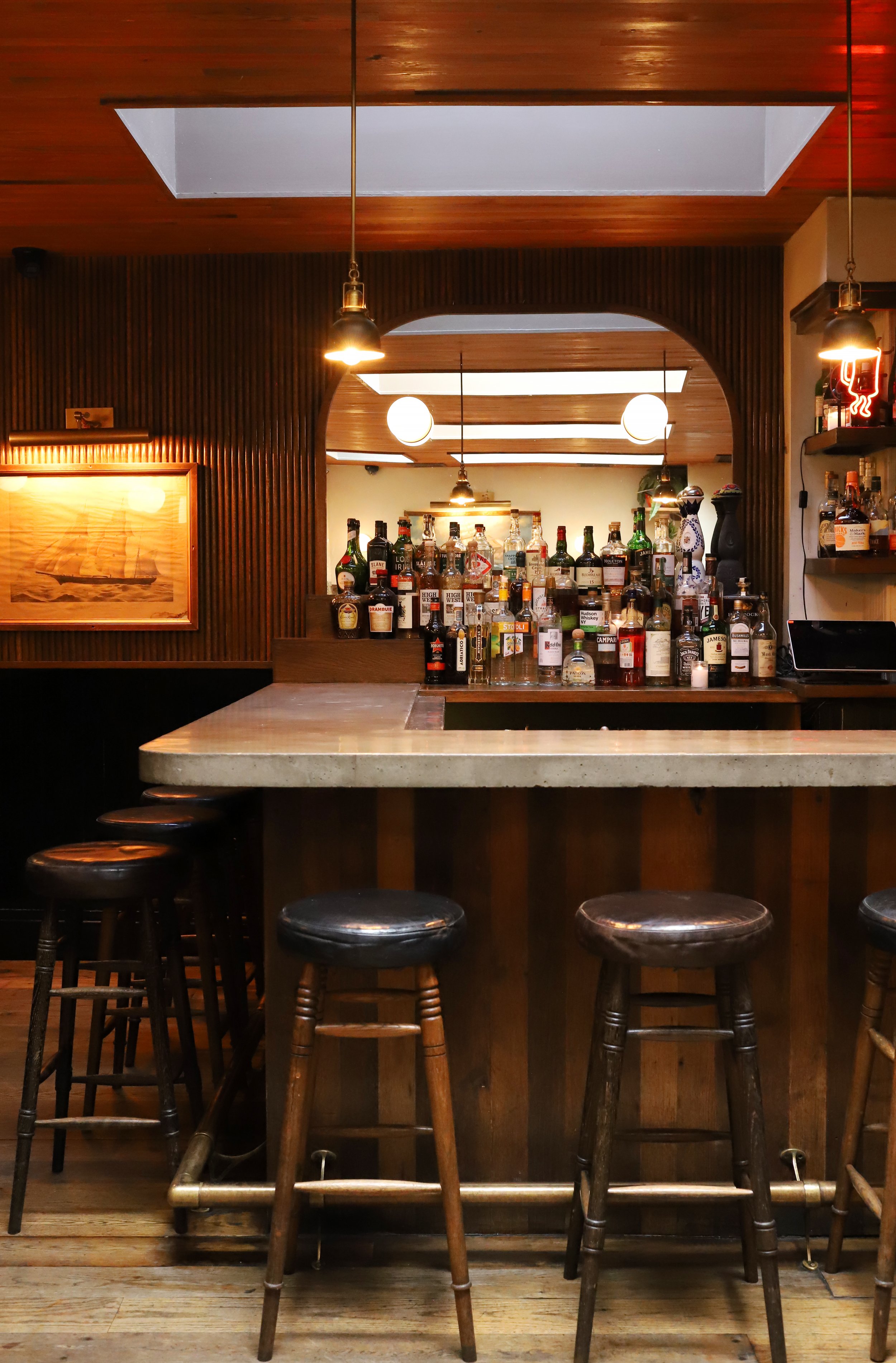 The bar at The Penrose