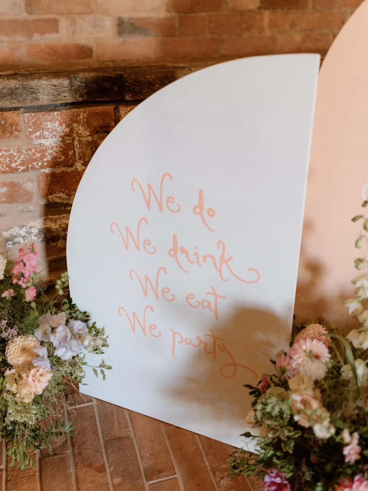 The most dreamy day for Charlie &amp; Josh🌸💫

A bespoke stationery suite full of pastel tones, scolloped edges, handrawn illustrations &amp; playful fonts. 

Working closely with @onesplendidday to ensure the designs complimented the patterns and c