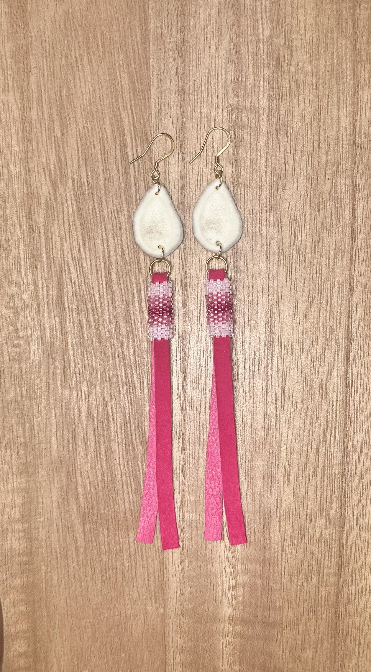 Fuchsia Pink Deer Antlers.