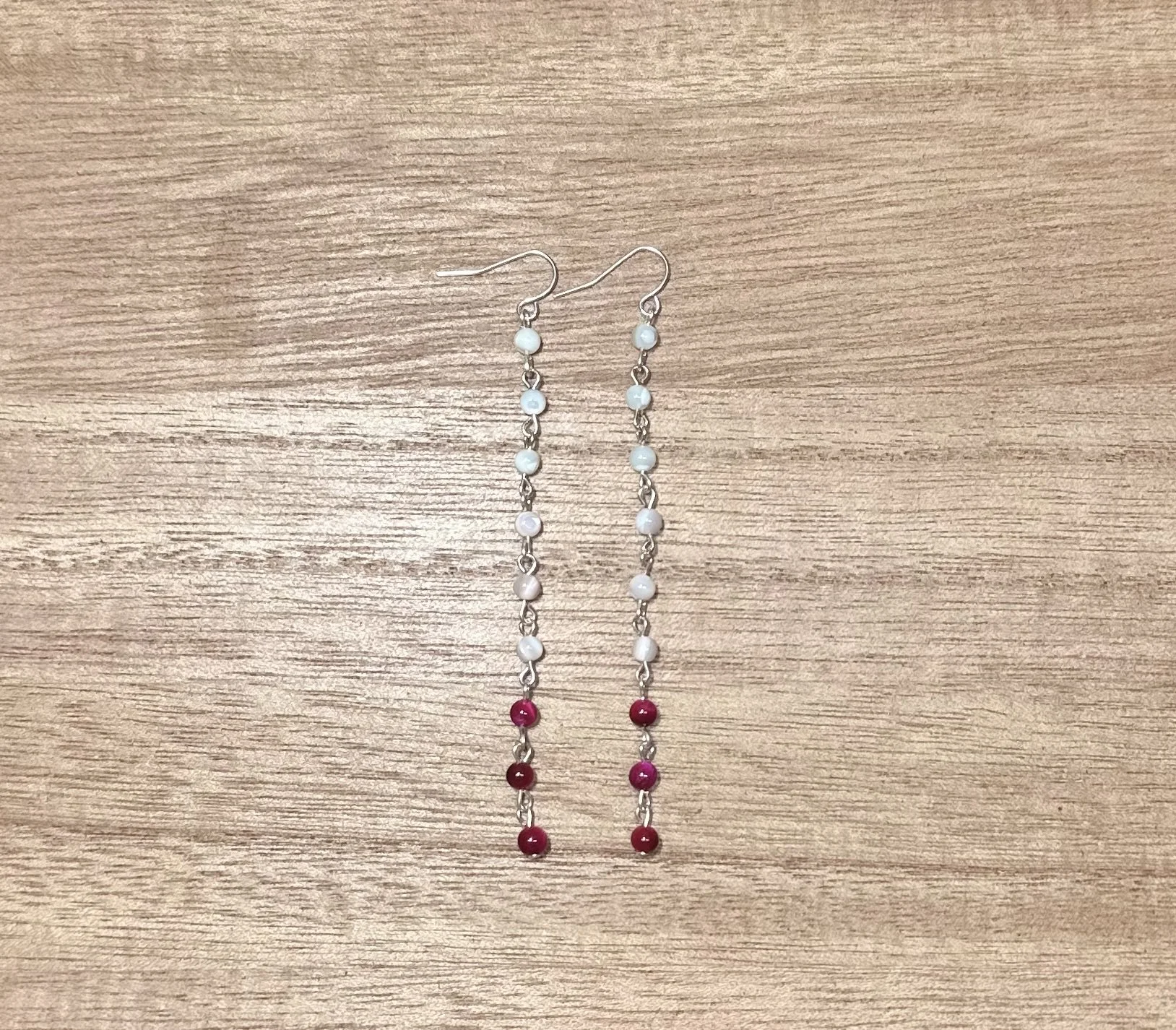 Mother Of Pearl Dangles.