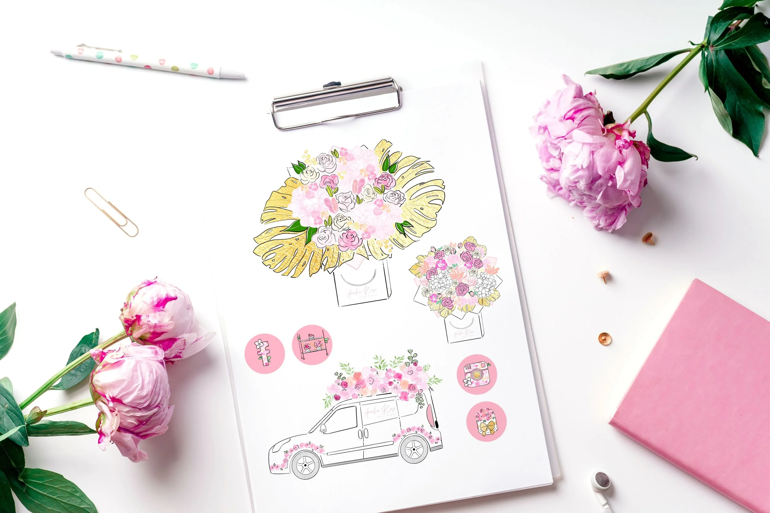 Amelia Rose Floral Couture