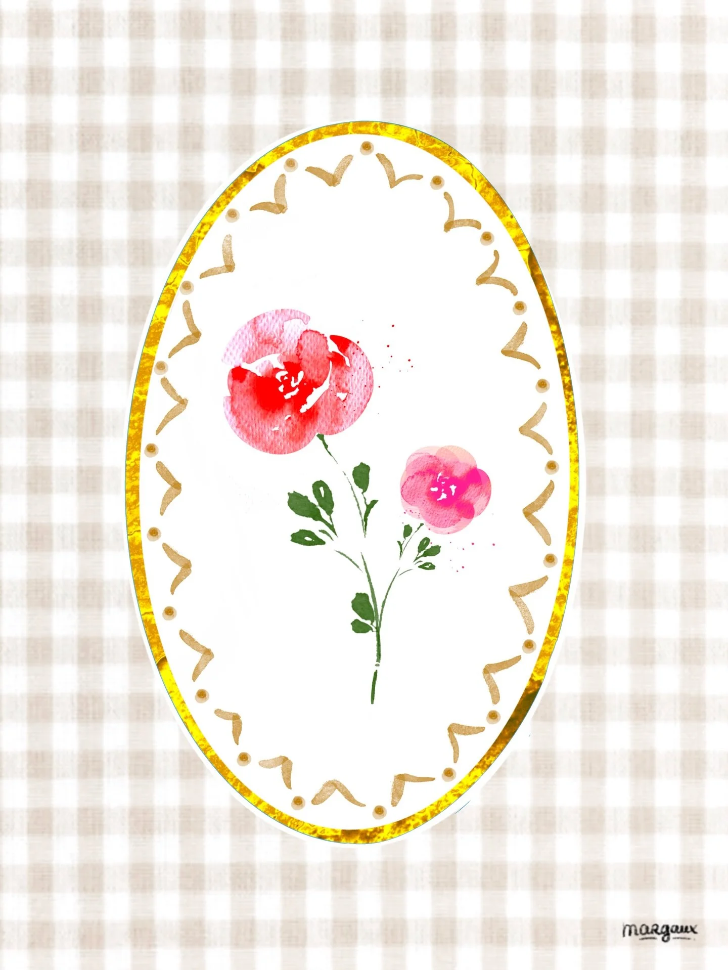 🌸 Vintage flowers 🌸
.
#vintageflowers #fleursaquarelle #watercolourflowers #paintingflowers #vintageart