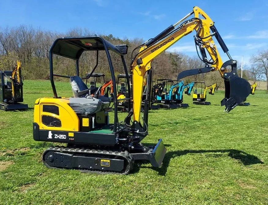 Mini Excavators — Groundhog Equipment Sales