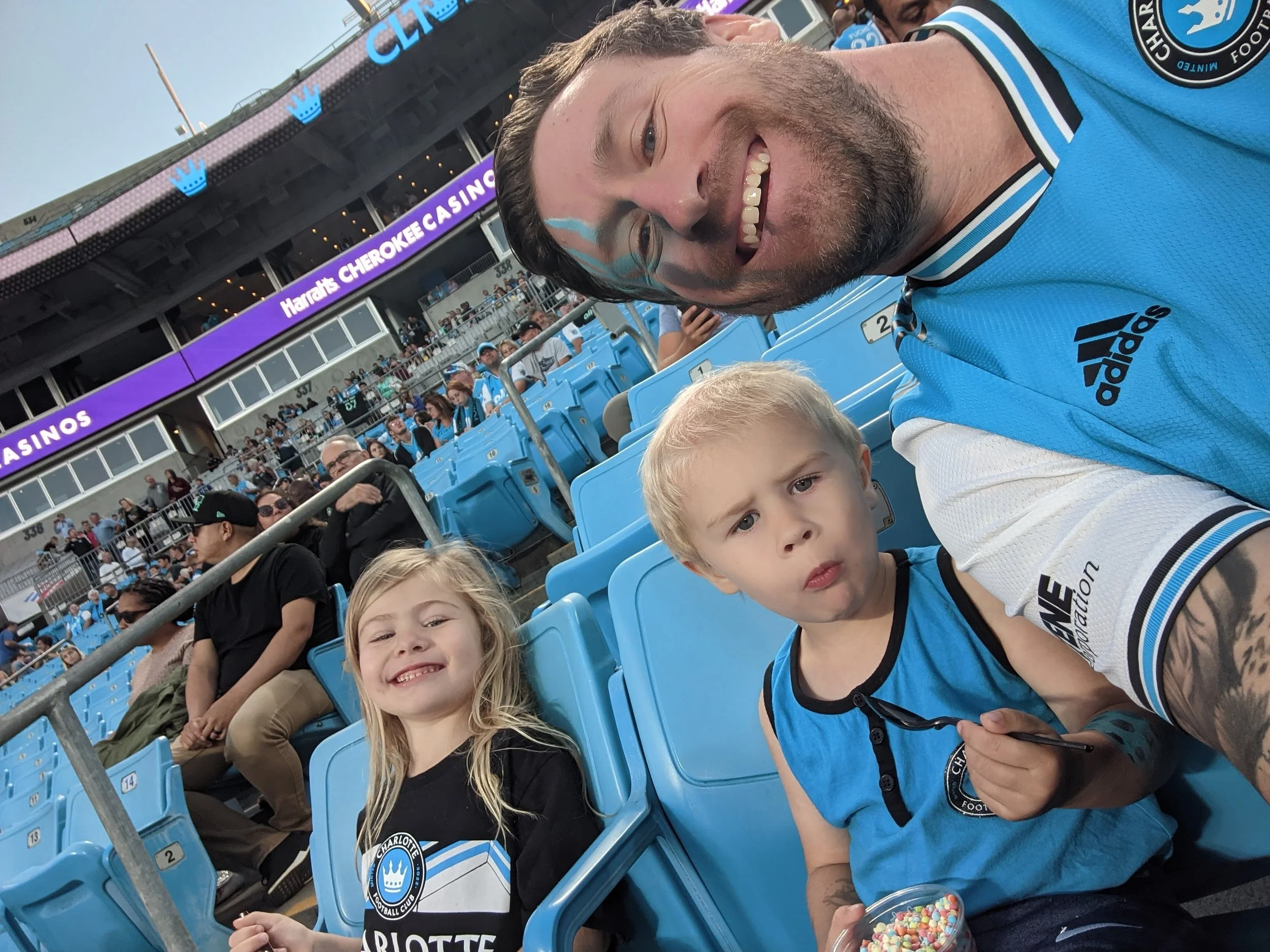 Always a win with this Charlotte FC Squad!