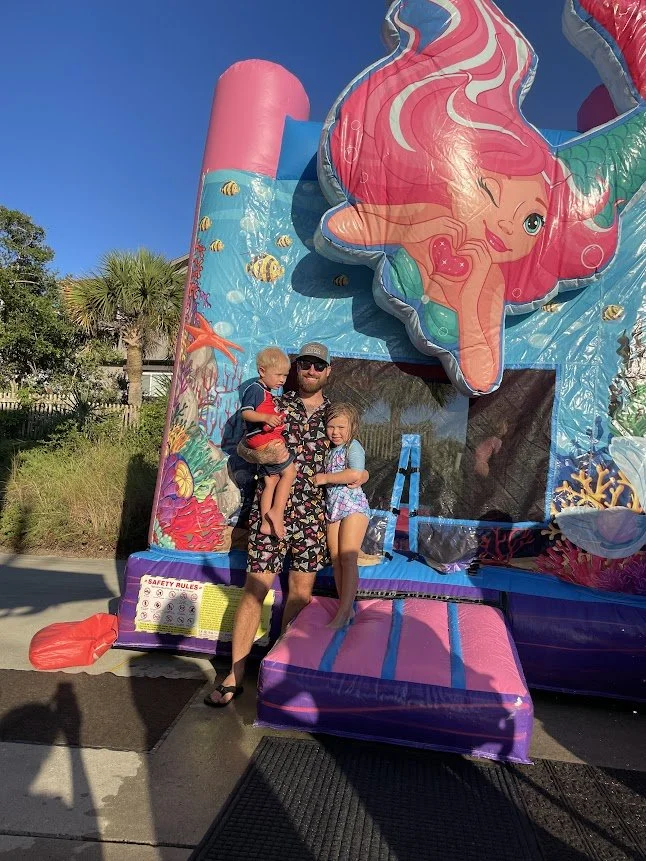 Mermaid Bounce House for Mayas 5th
