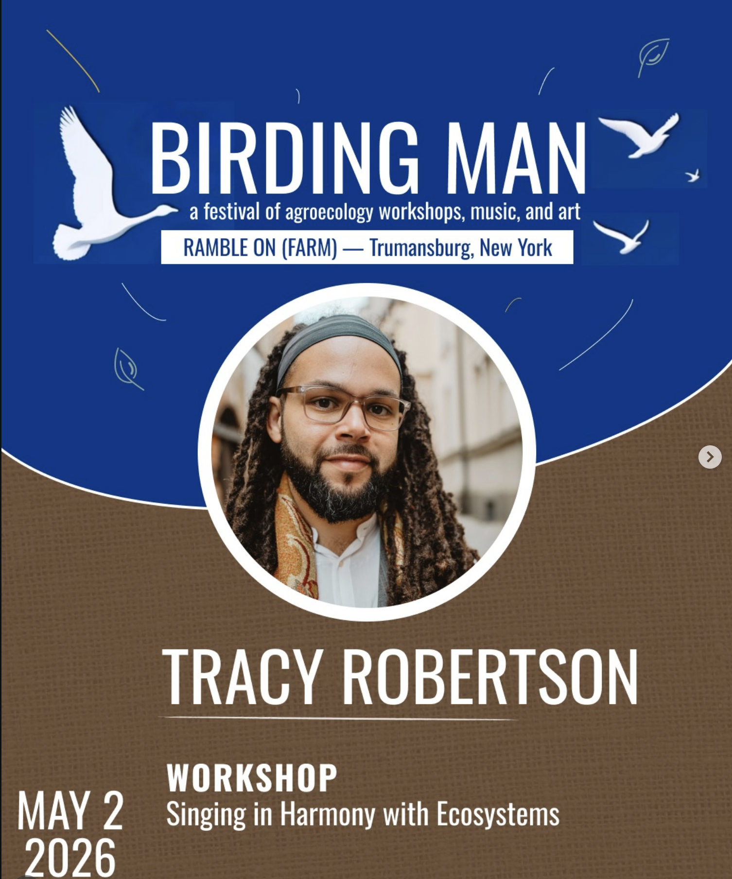 Singing in Harmony with Ecosystems • Birding Man 2026
