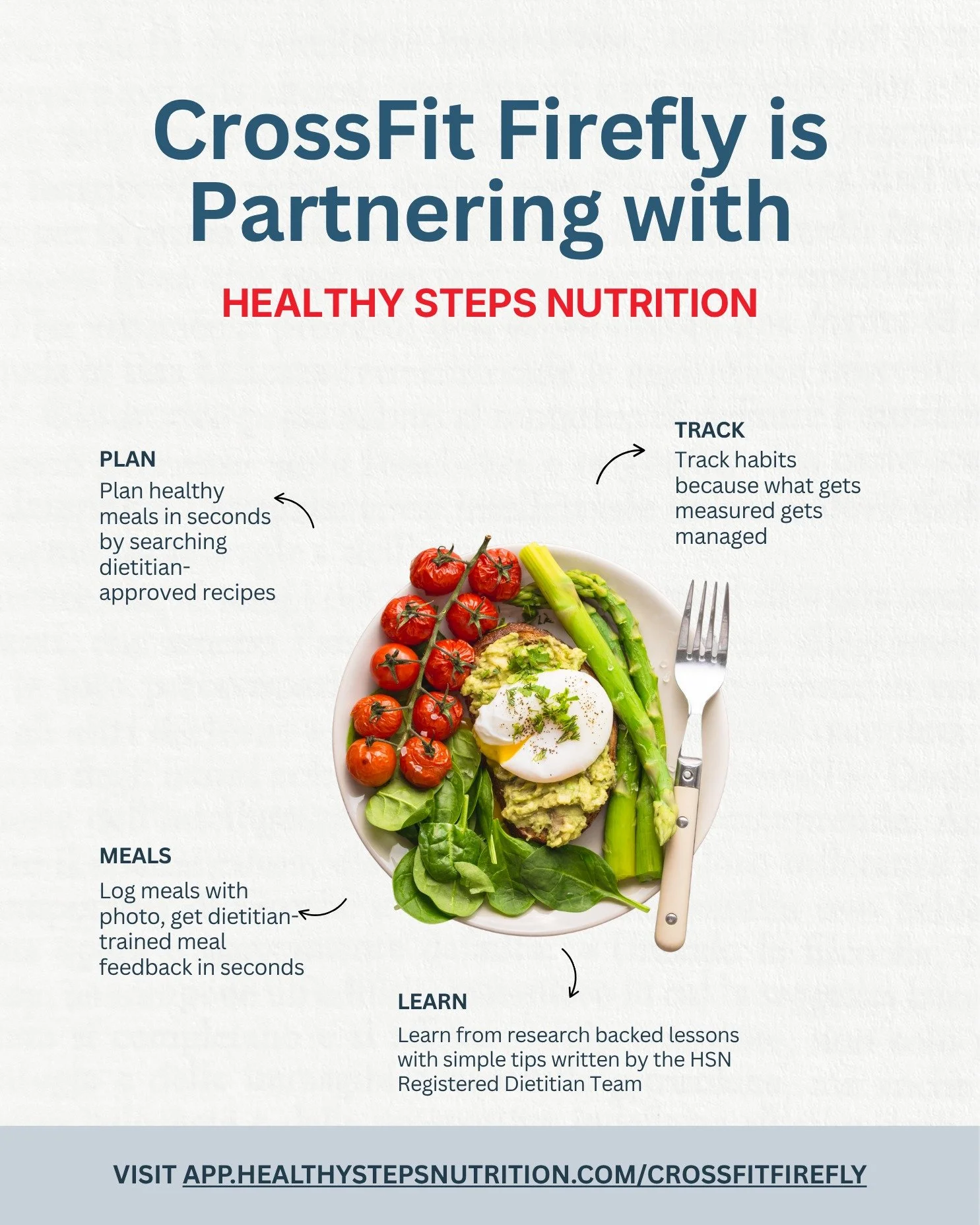 Firefly is excited to partner with Nicole Aucoin and Healthy Steps Nutrition to support the other 23 hours of the day outside the gym.

Knowing what to do is one thing; turning that knowledge into consistent everyday habits is another. Healthy Steps 