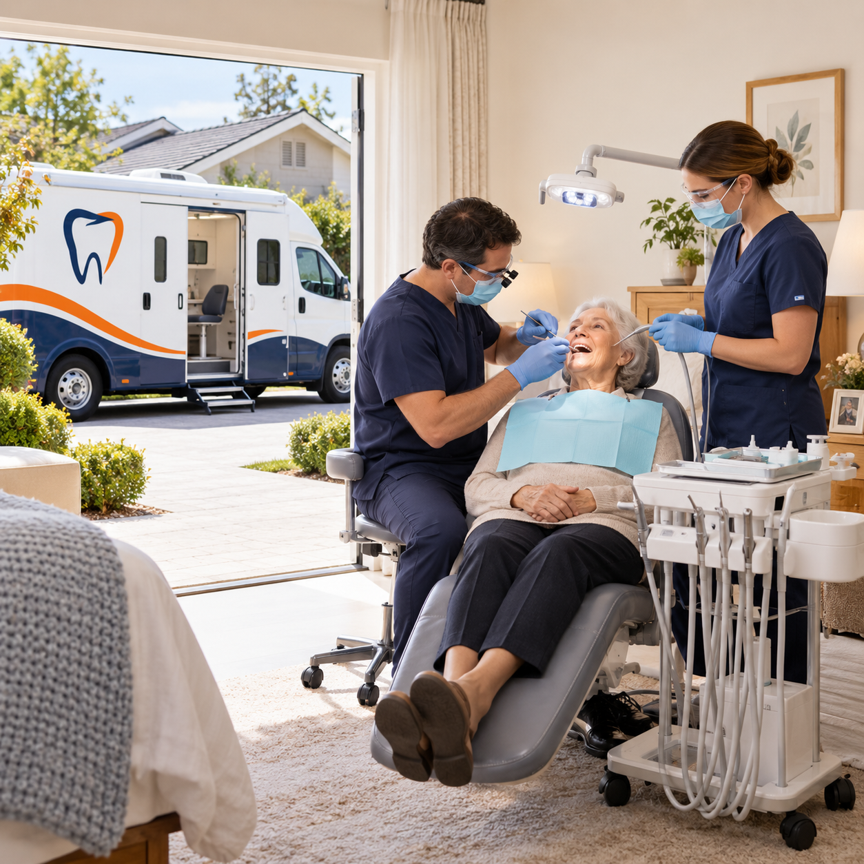 Why Should the Dental Chair Have to Stay in the Dental office?