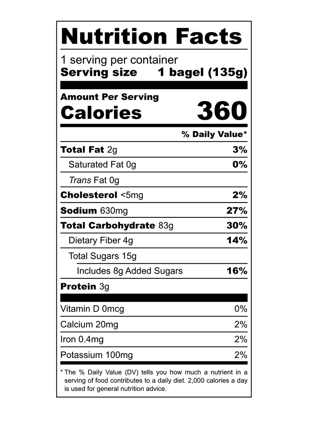 Gluten Free Cinnamon Raisin Bagel